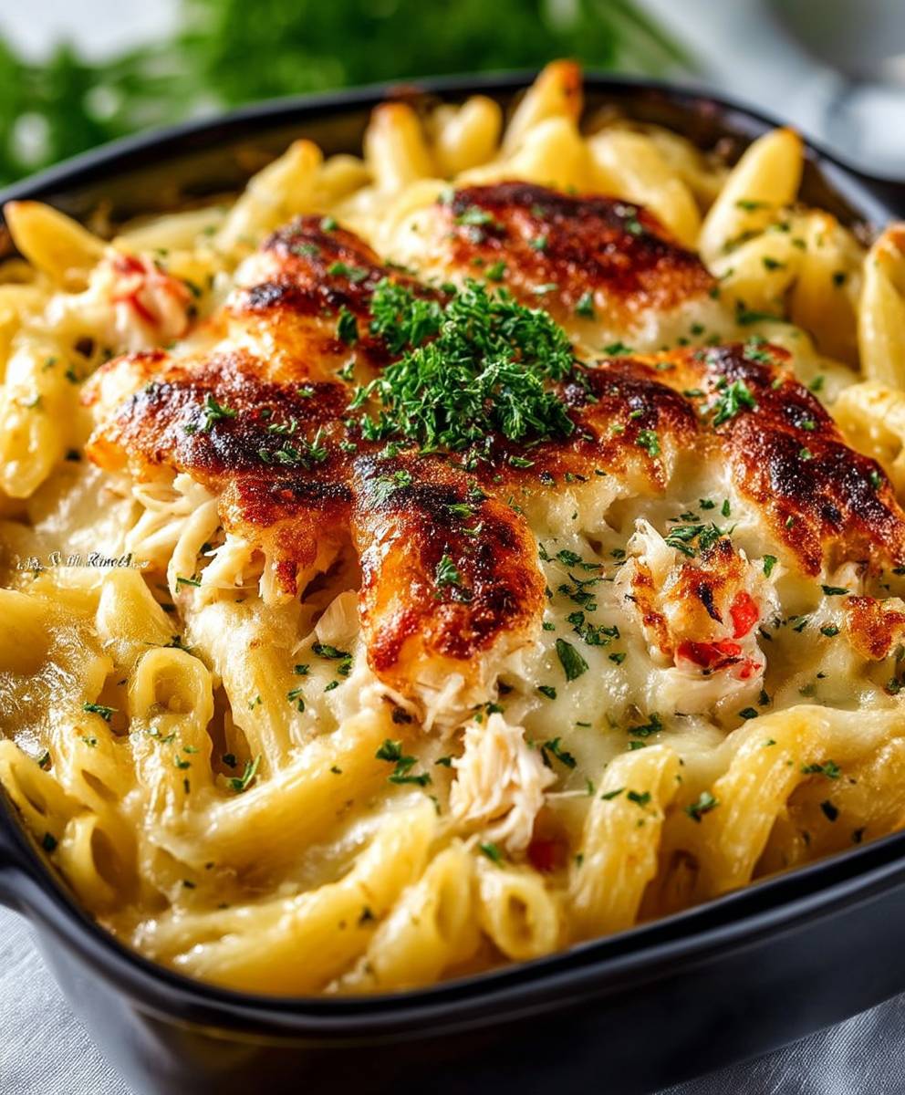 Crab Pasta Bake