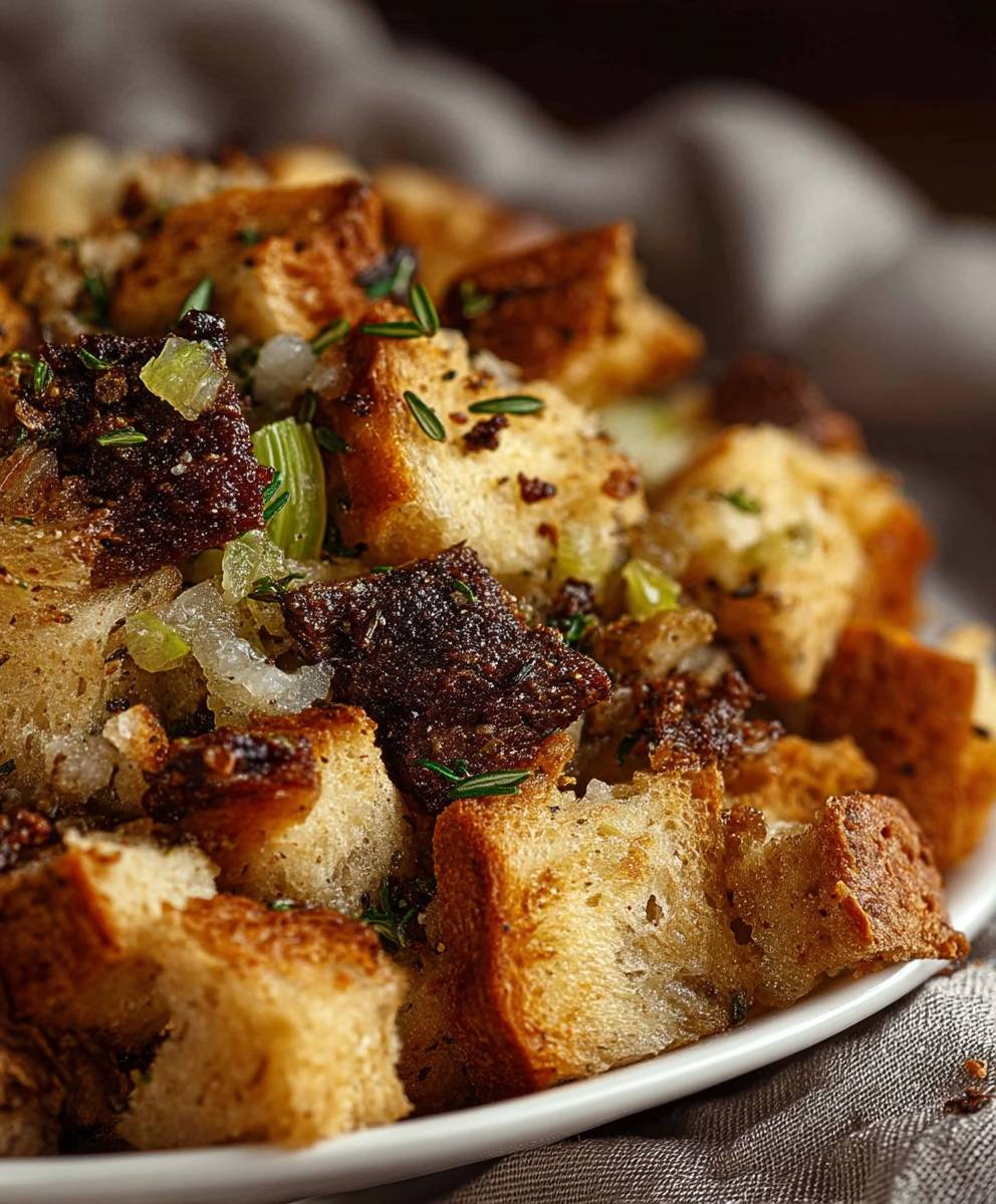 Rye Bread Stuffing