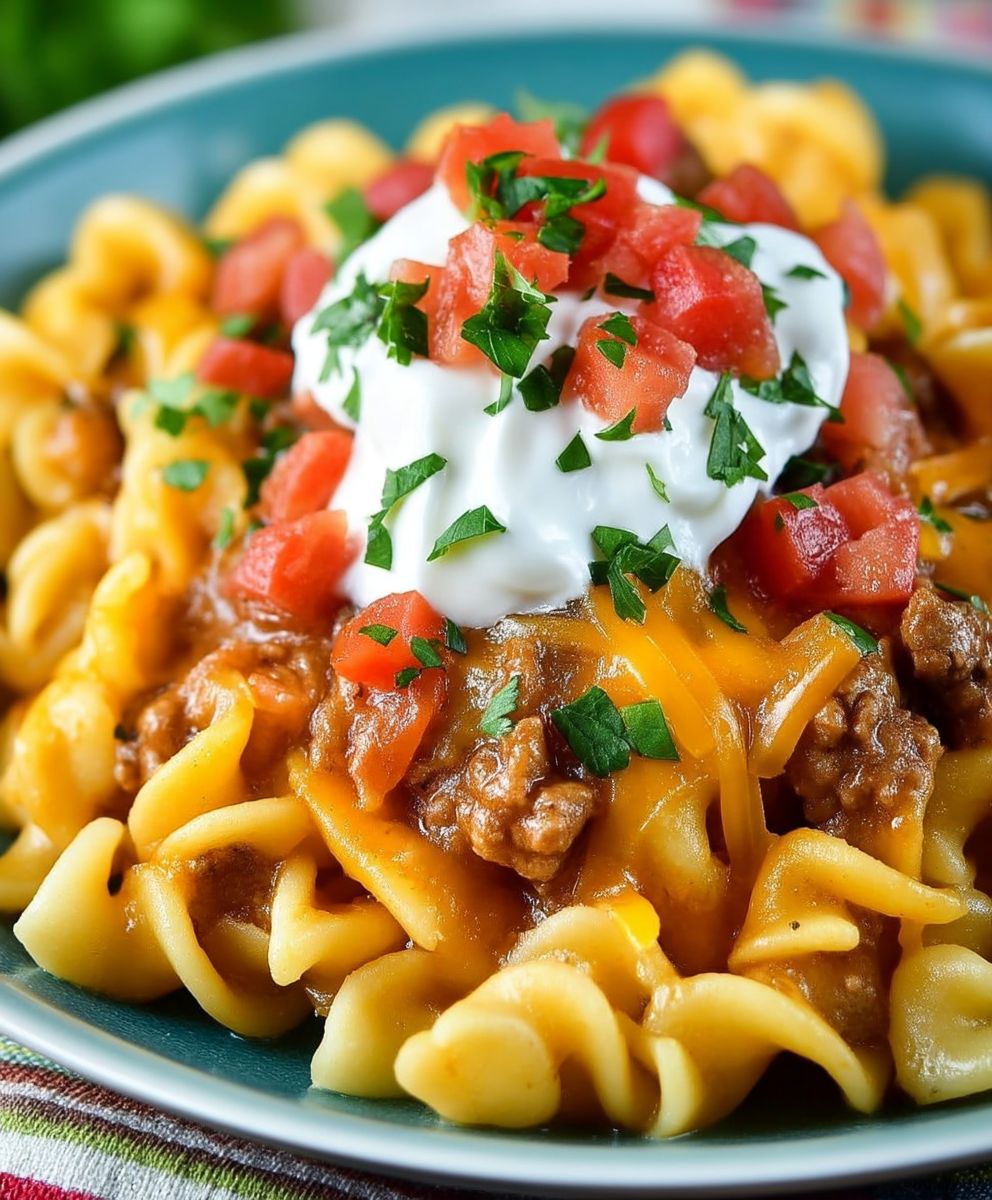 Taco Pasta Instant Pot