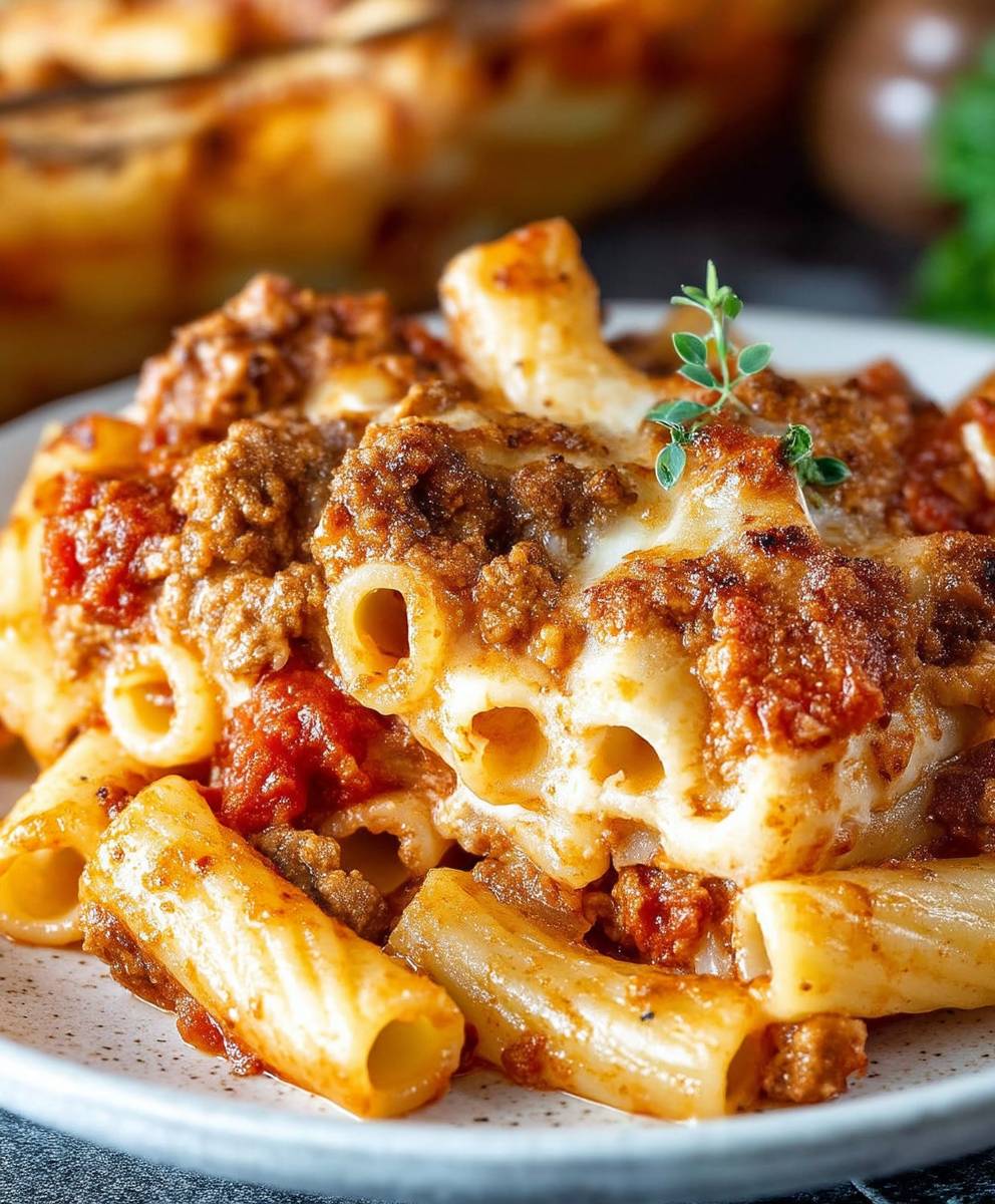 Baked Ziti Weeknight Dinner