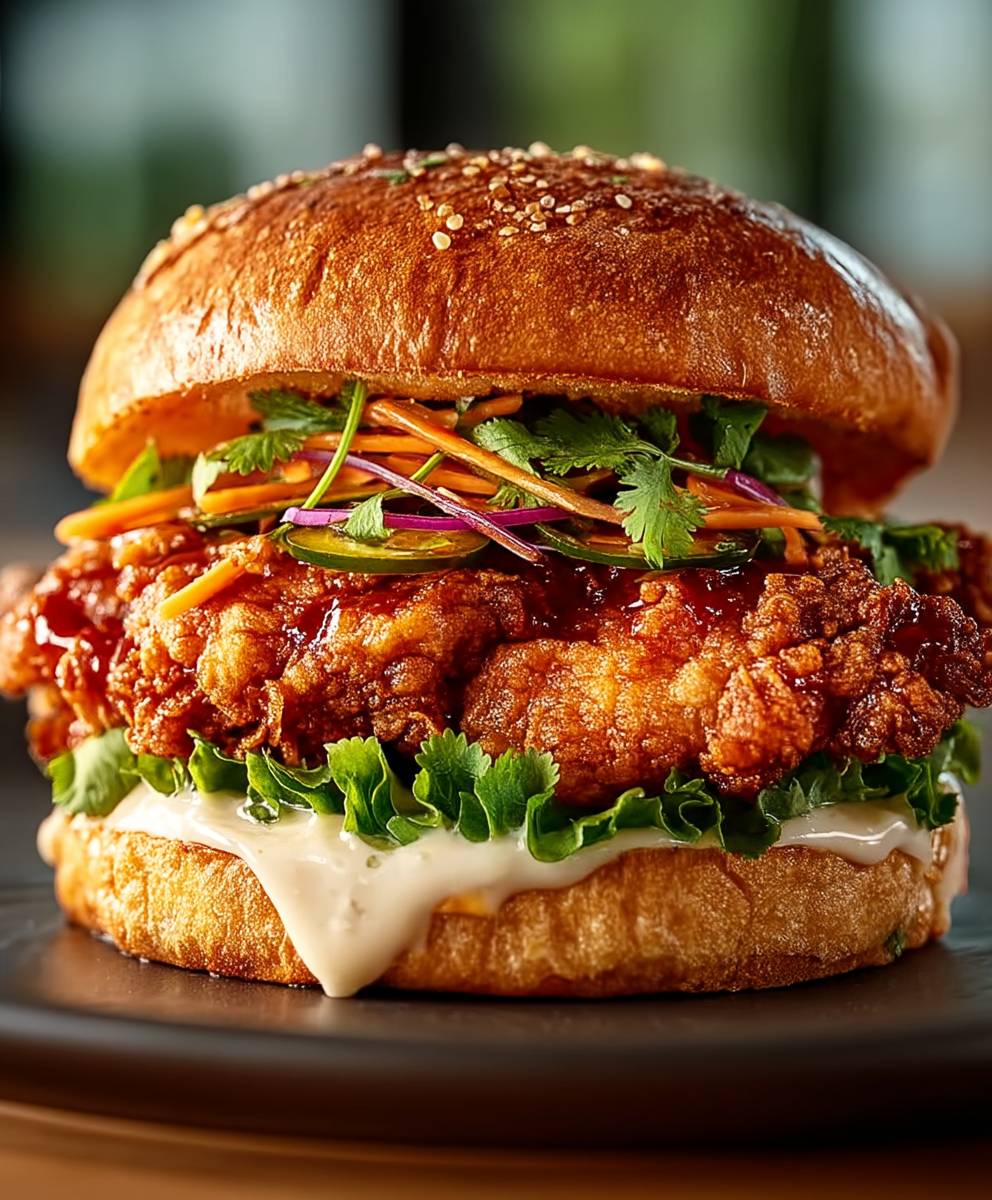 Thai Fried Chicken Sandwich