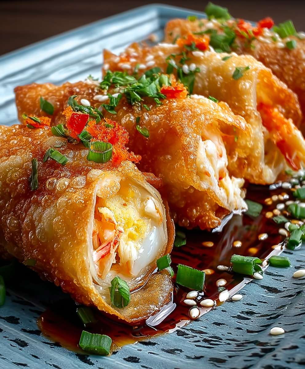 Crispy Crab Egg Rolls