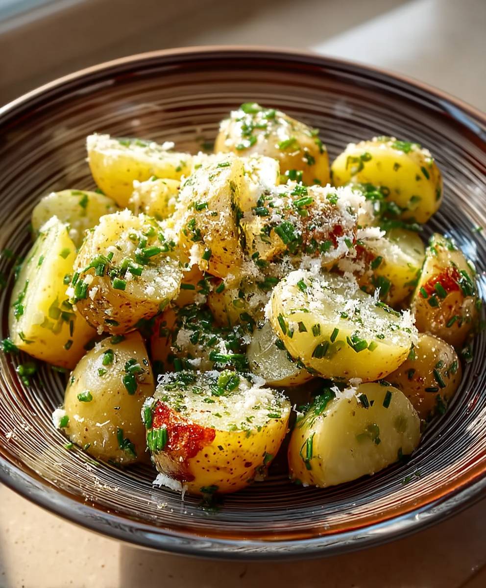 Lemony Chive Potato Salad