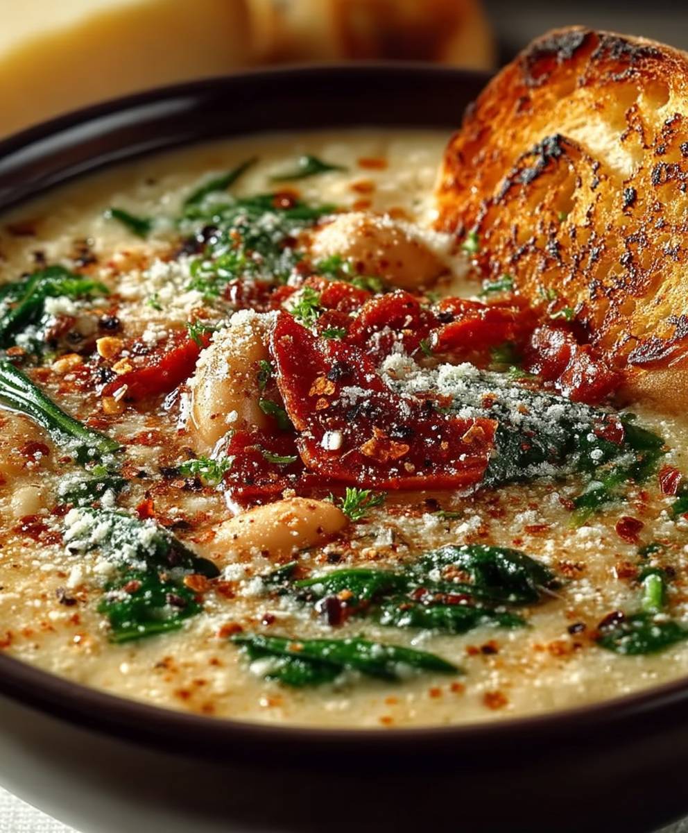 Parmesan Tuscano Soup