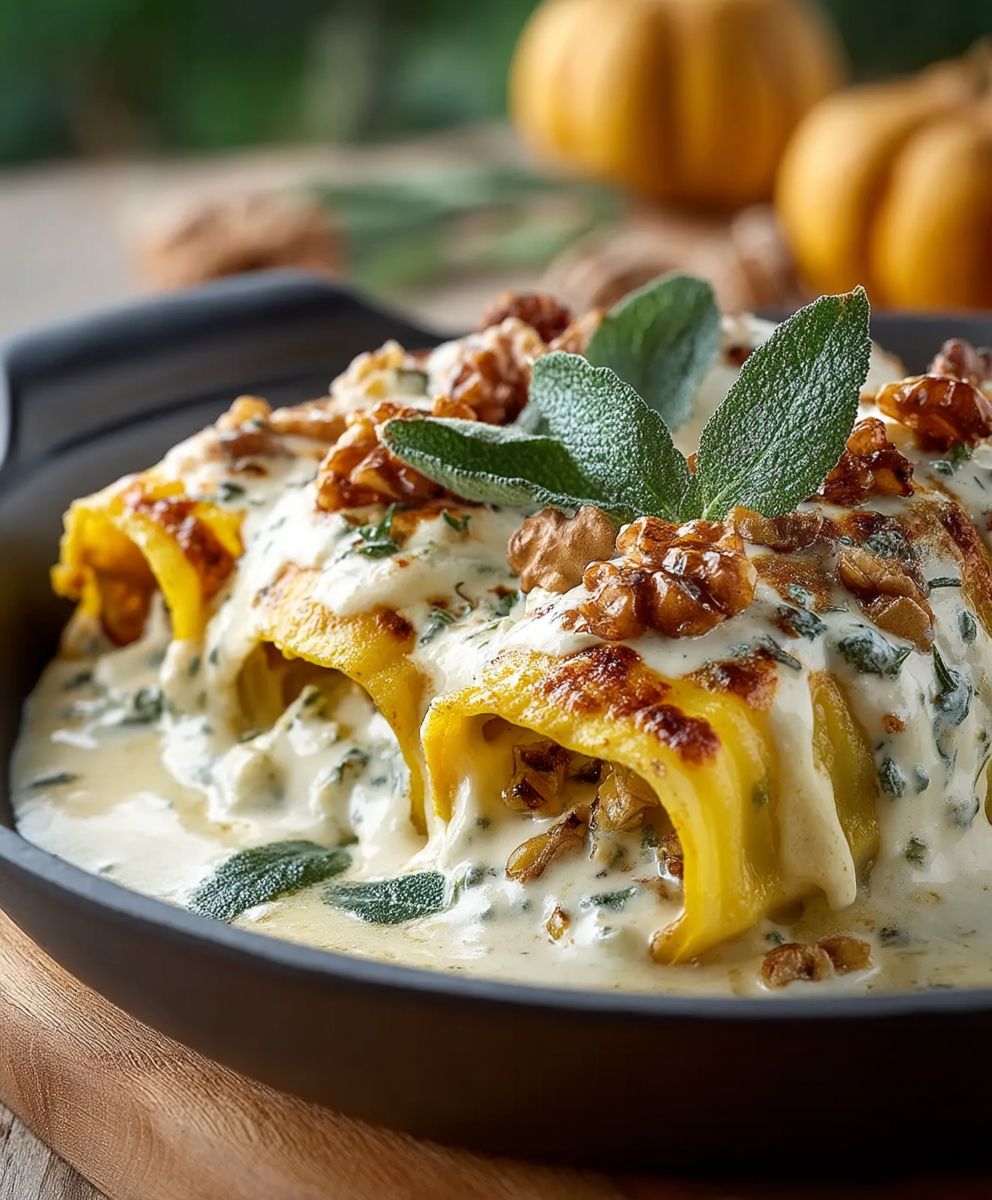 Butternut Squash Cannelloni