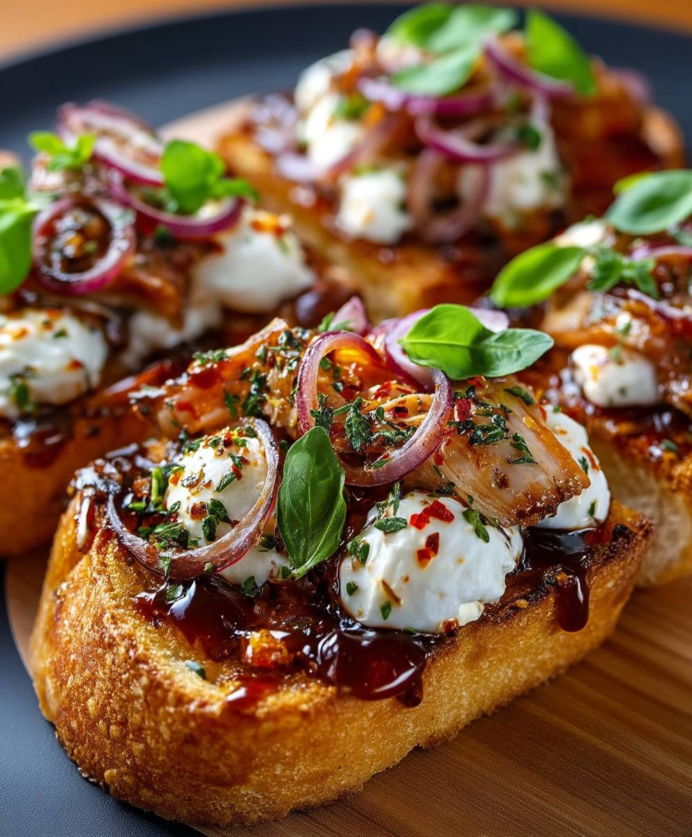 BBQ Texas Toast Pizza