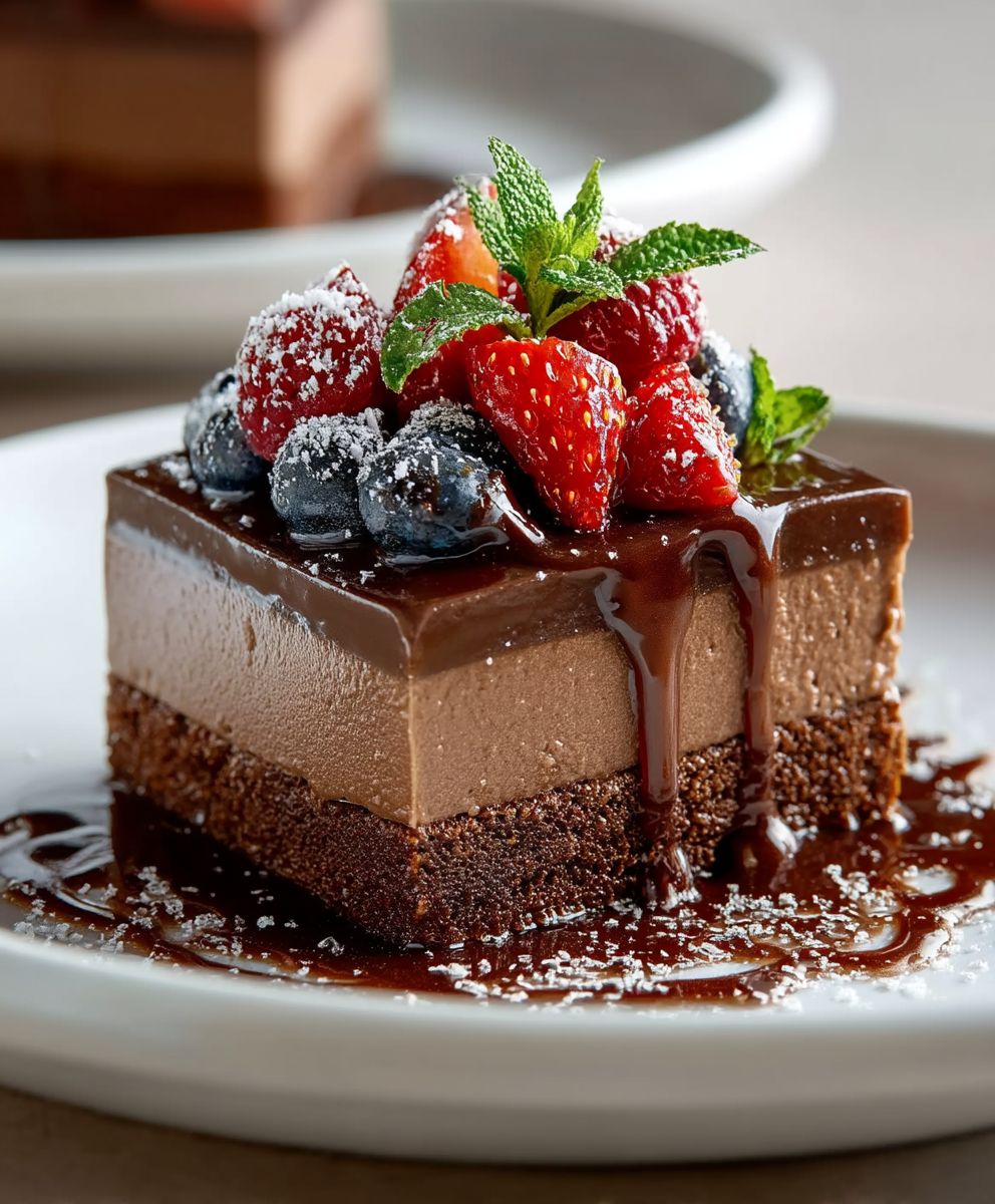 Chocolate Custard Cake