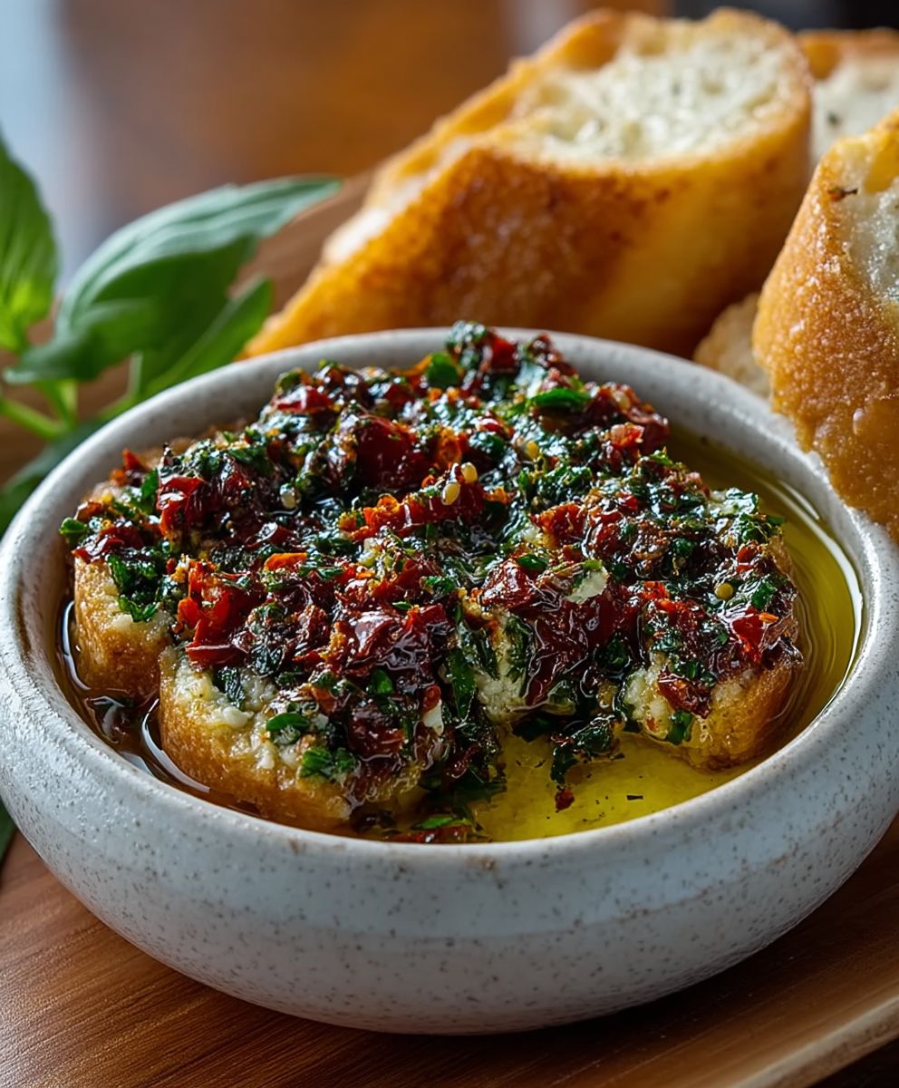 Sun Dried Tomato Bread Dip