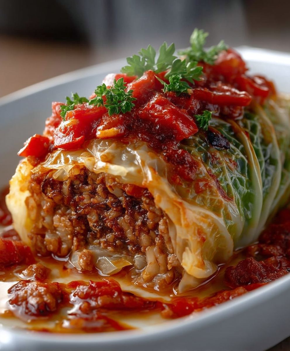 Stuffed Cabbage Roll Casserole