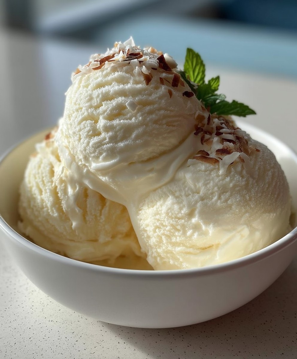 Coconut Milk Ice Cream