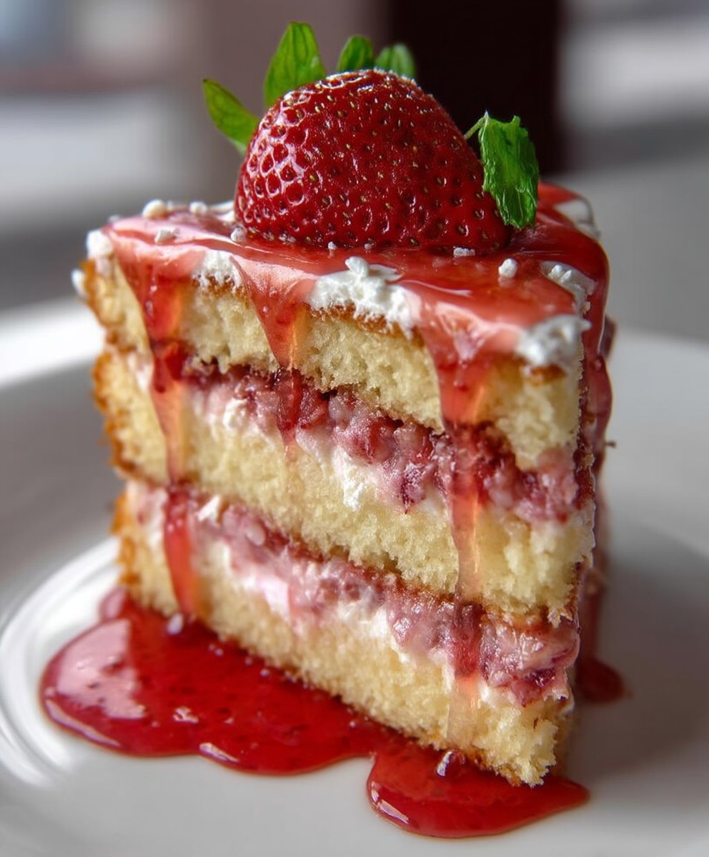 Strawberry Cake