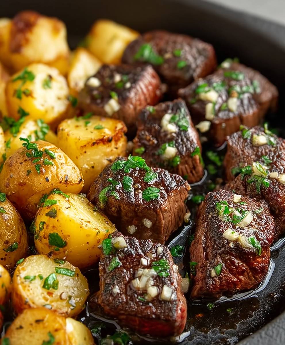 Garlic Butter Steak Bites