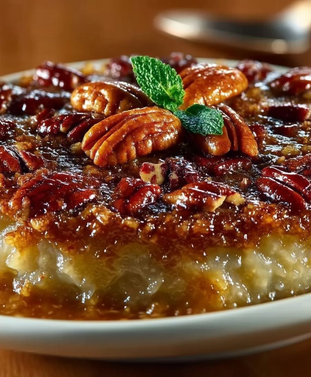 Pecan Pie Dump Cake