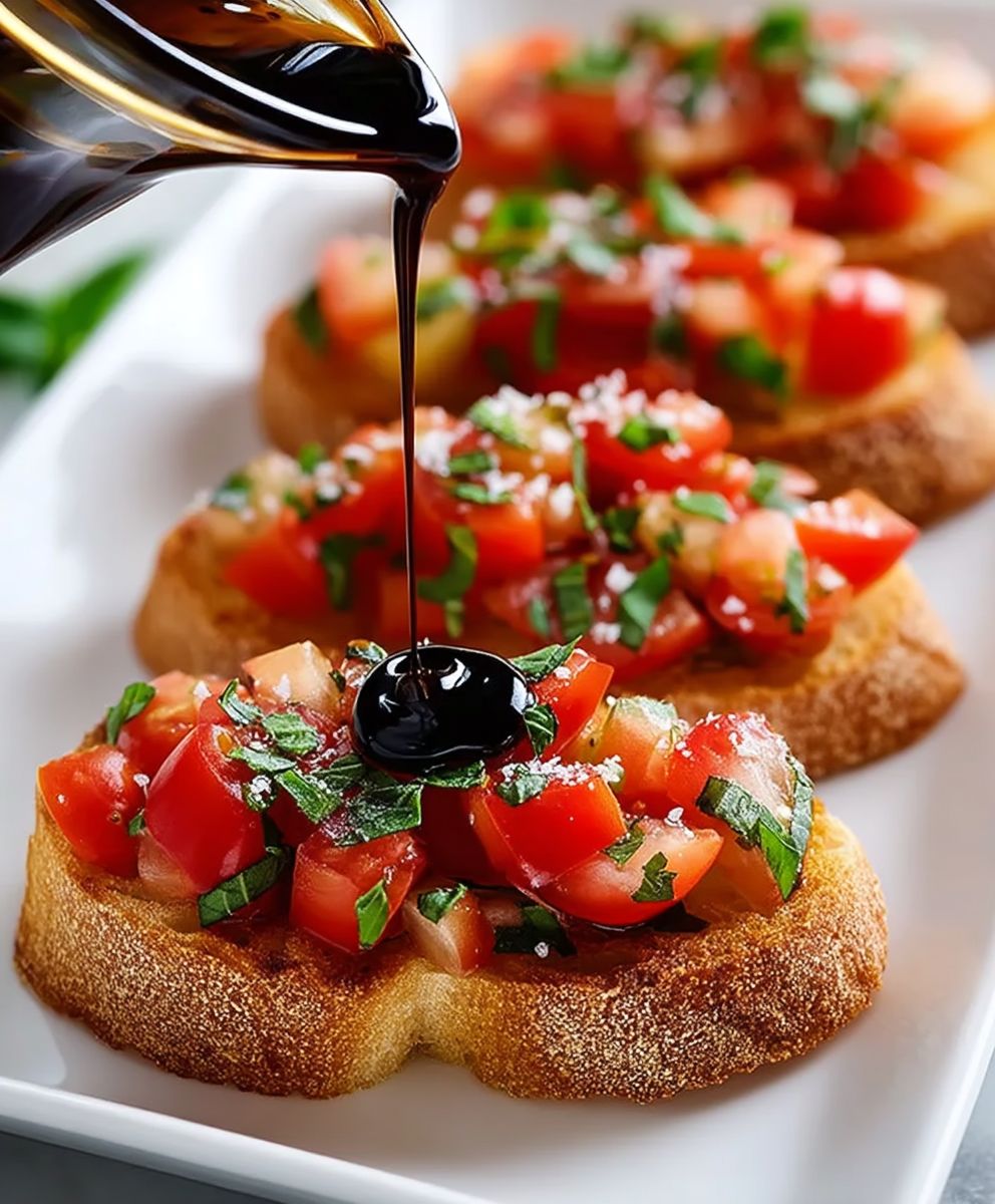 Tomato Basil Bruschetta