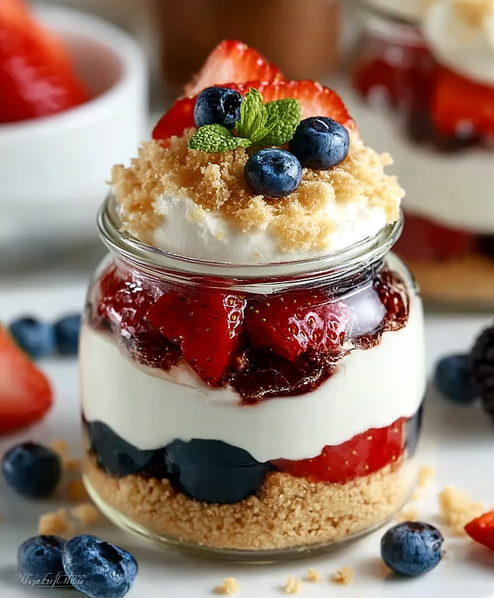 Berry Shortcake Parfait