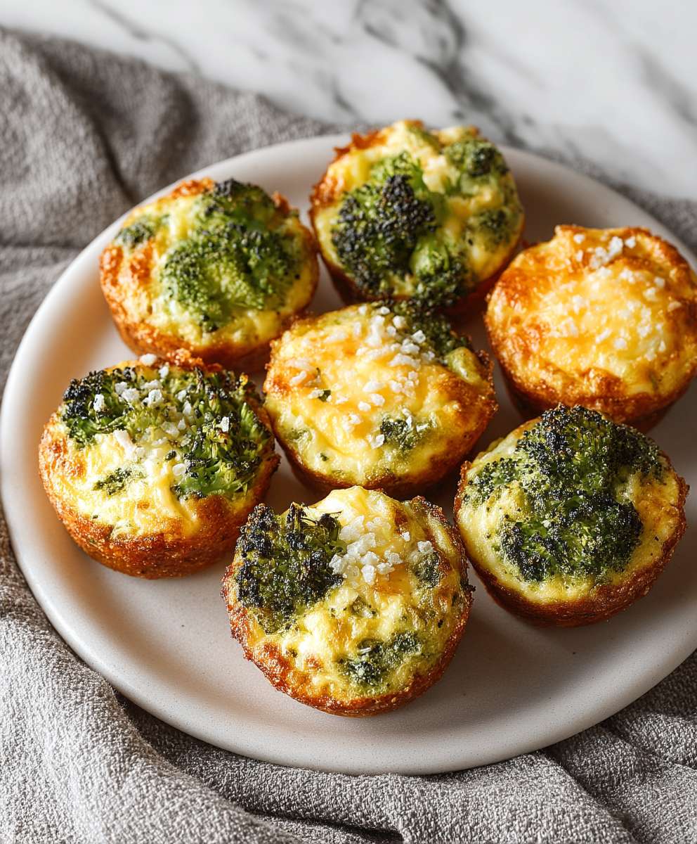 Broccoli egg bites
