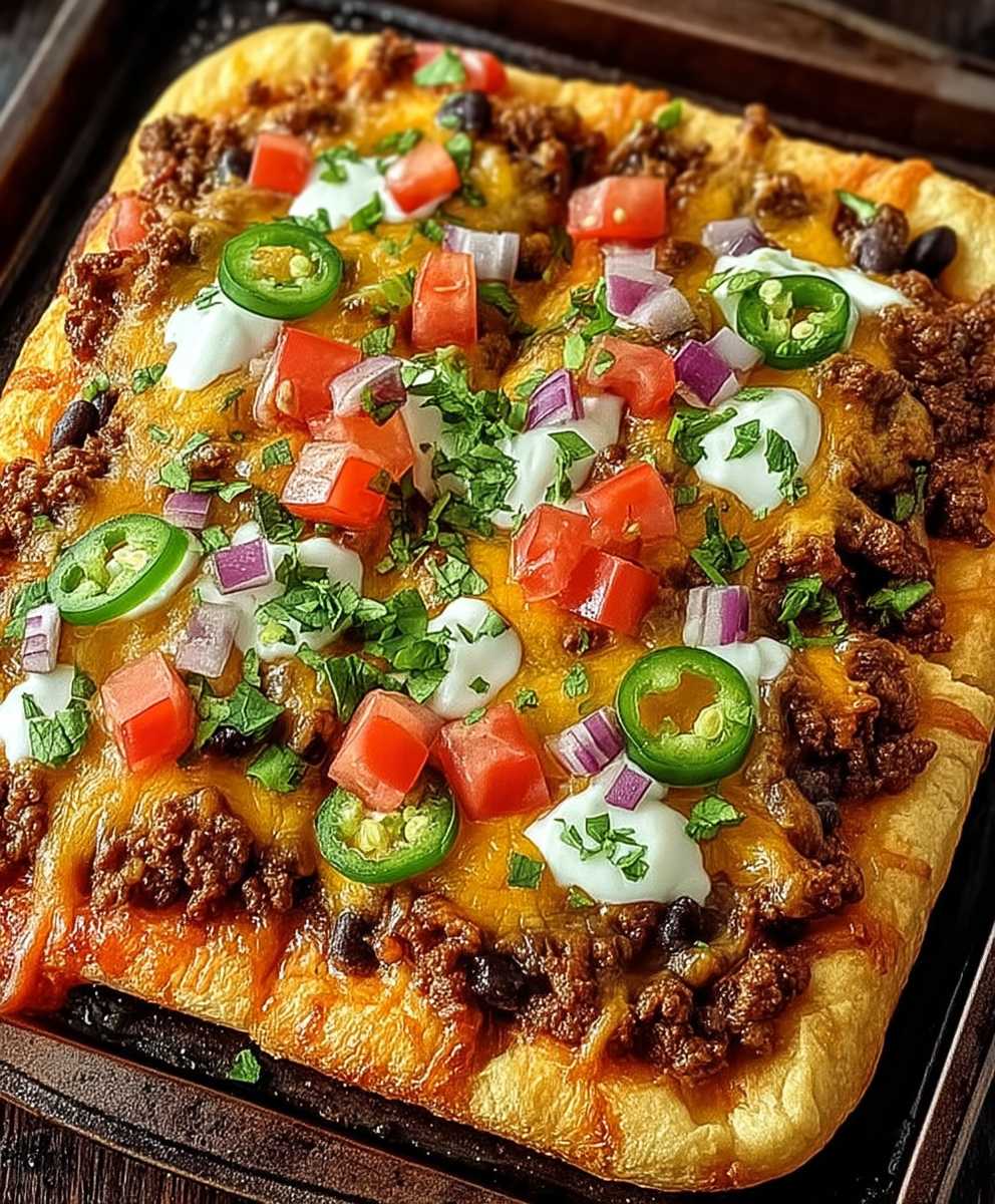 Taco Pizza