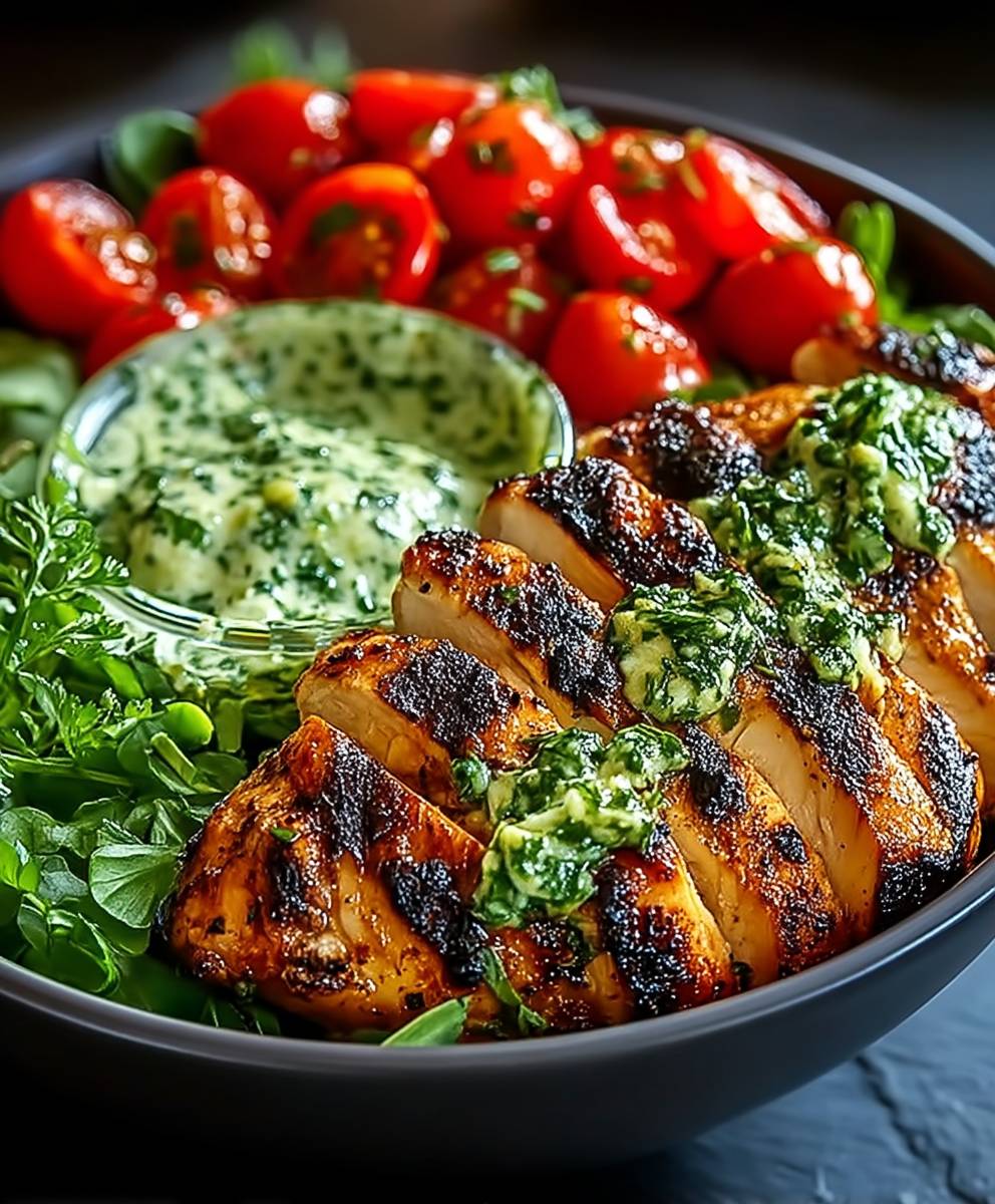 Chimichurri Grilled Chicken Bowl
