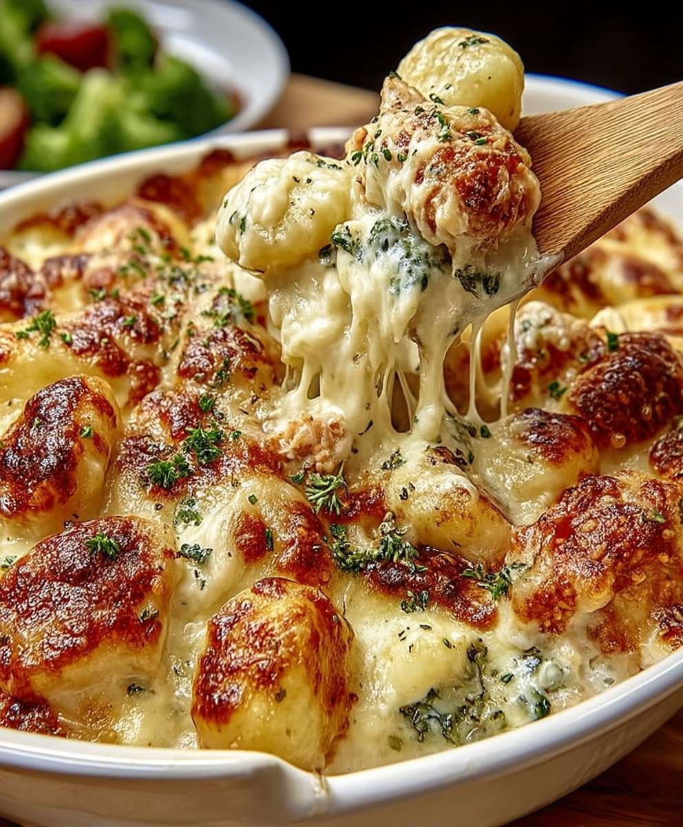 Creamy Chicken Gnocchi Alfredo