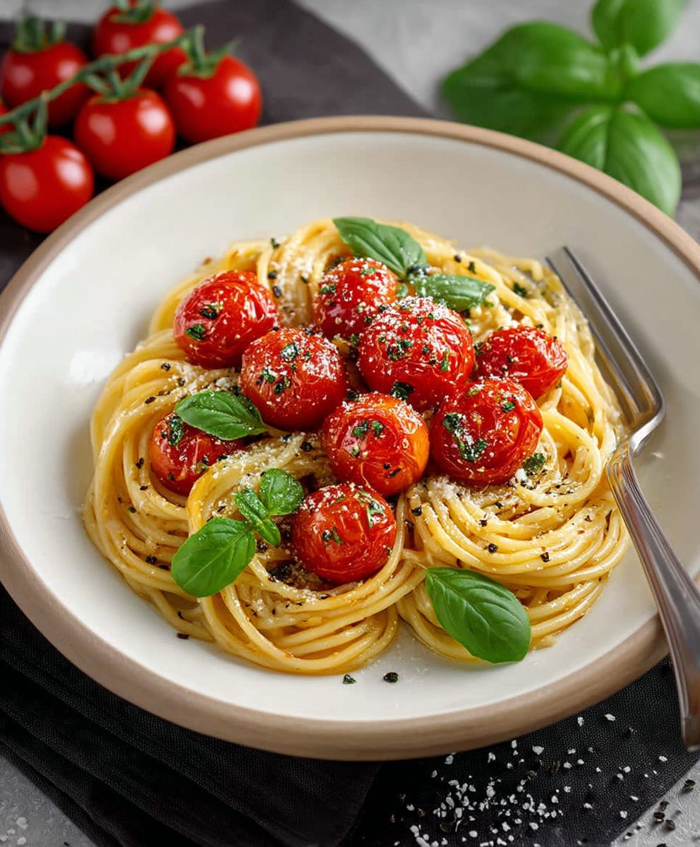 One Pot Tomato Basil Pasta