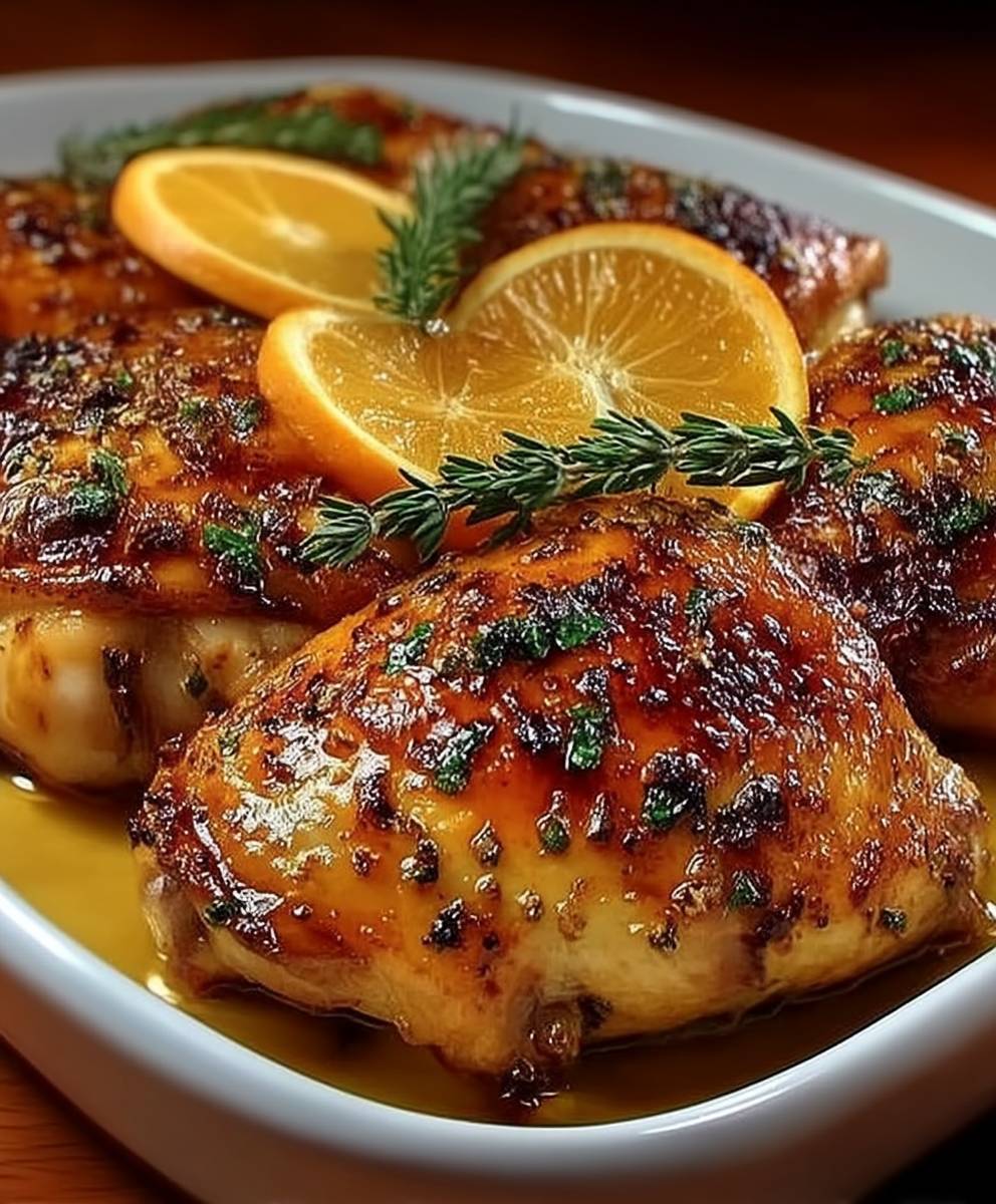 Roasted Orange Chicken