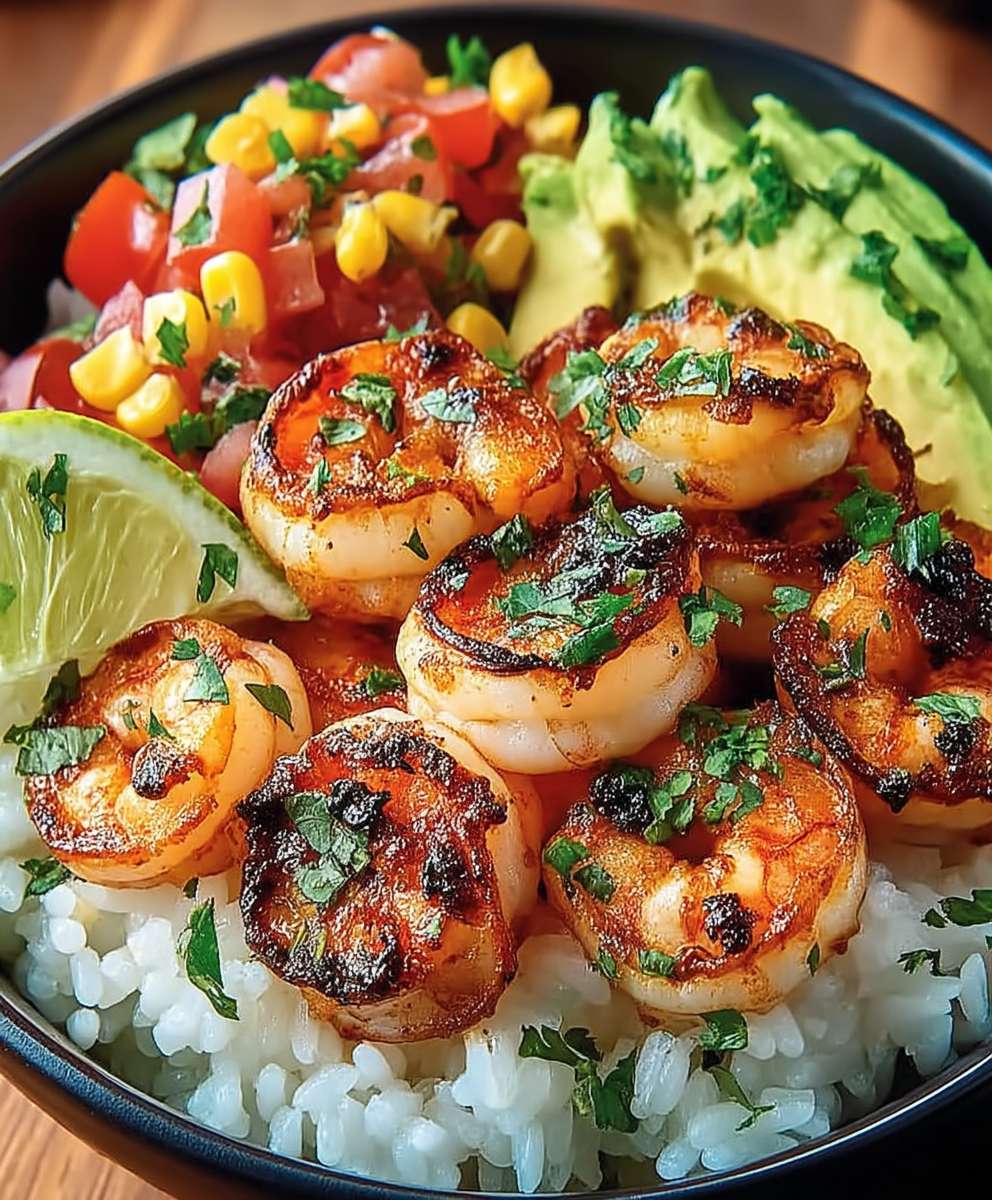 Fiesta Shrimp Rice Bowl