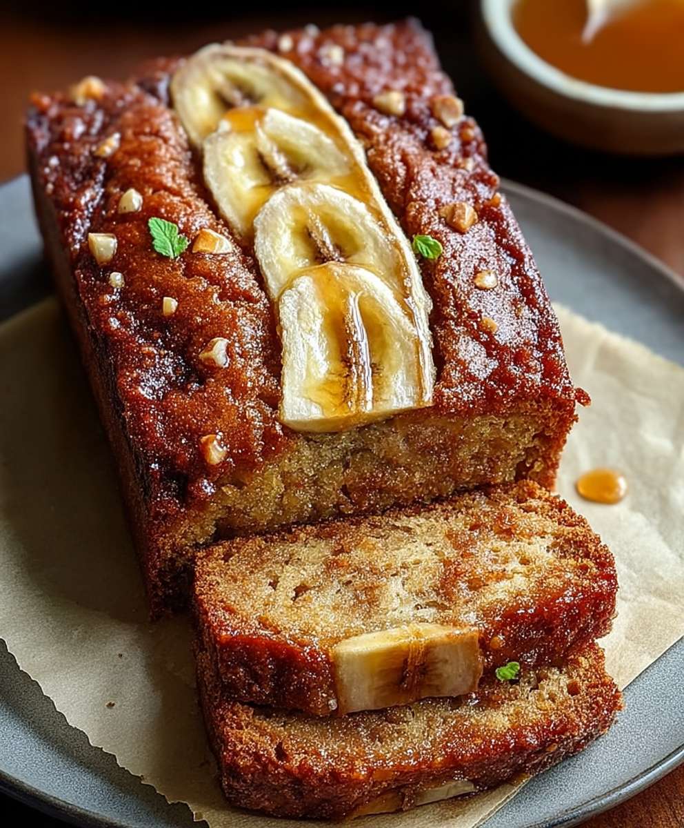 Cinnamon Crunch Banana Bread