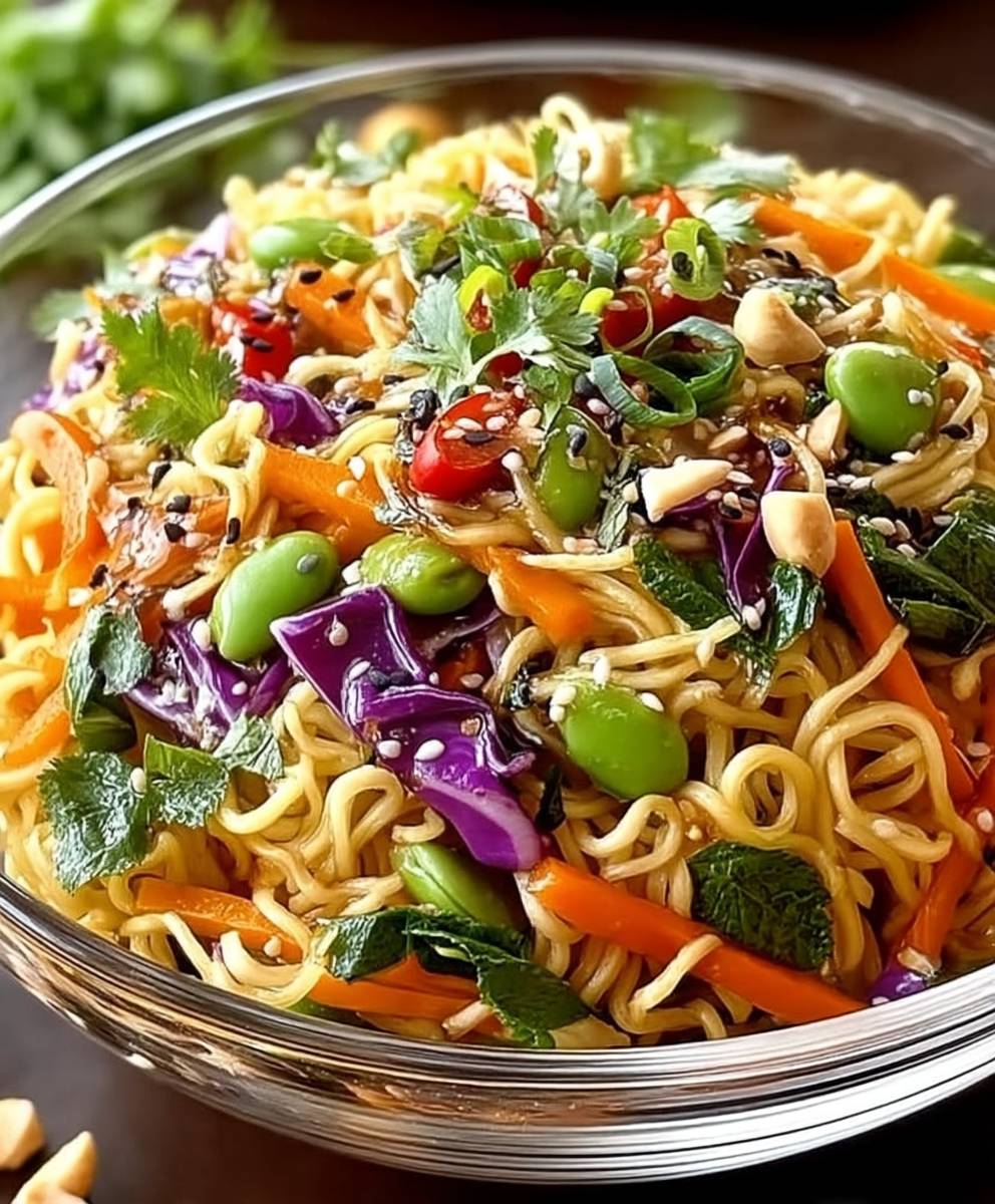 Asian Ramen Noodle Salad