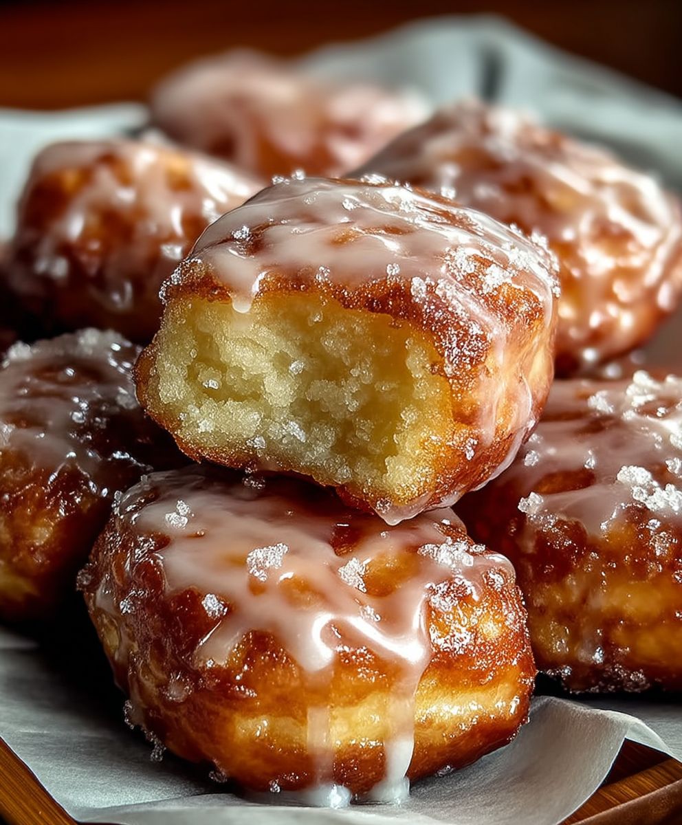 Buttermilk donut bars glaze