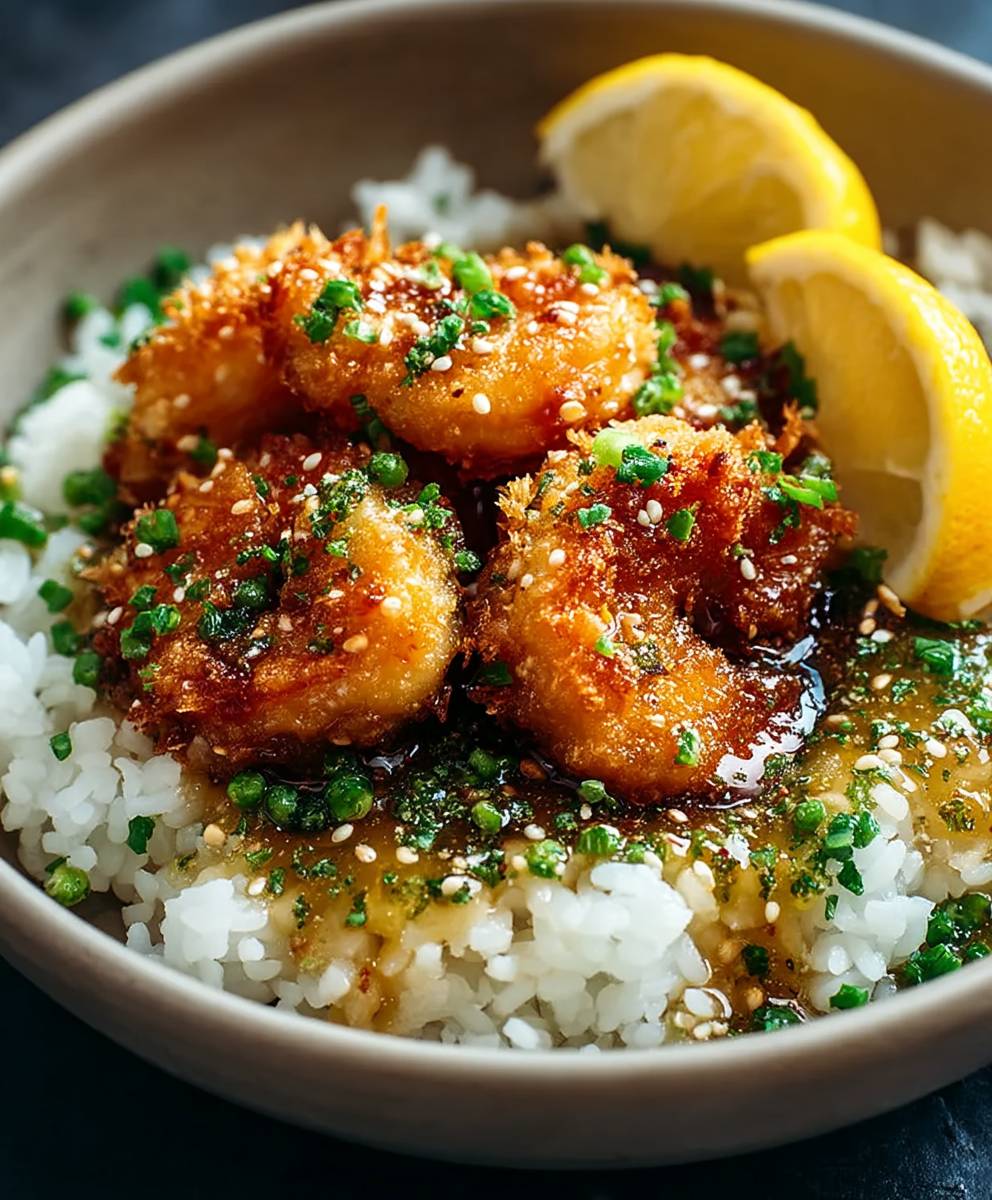 Coconut Shrimp Honey Butter