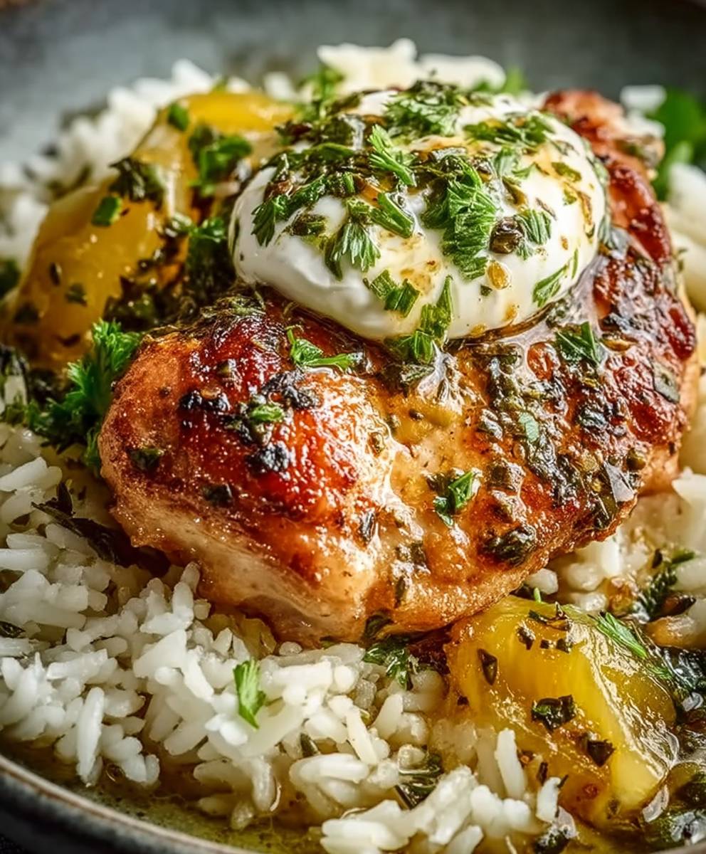 Greek Lemon Chicken Bake
