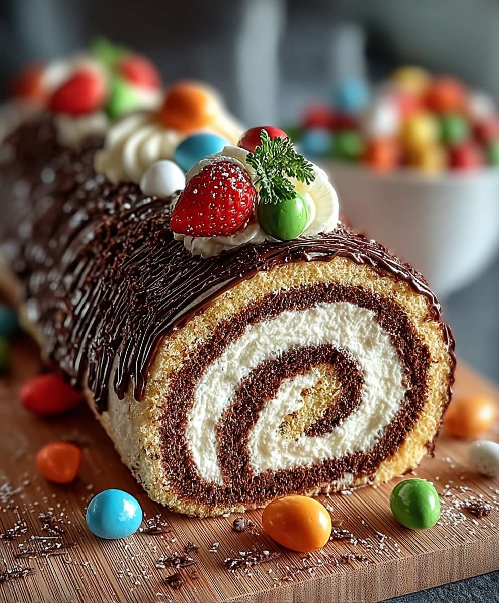 Easter Swiss Roll
