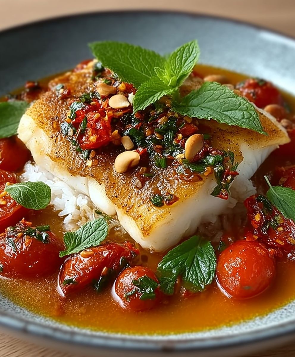 Tomato Poached Fish