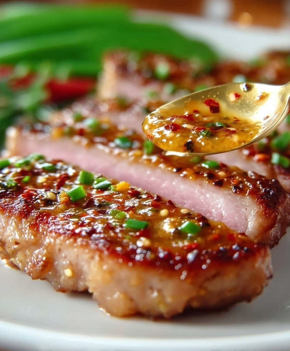 Honey Mustard Ham Steaks