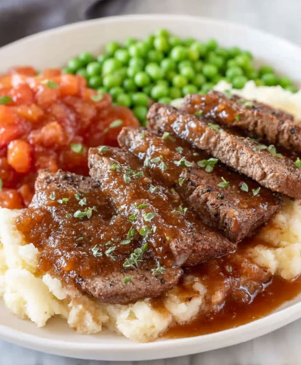 Crockpot cubed steak