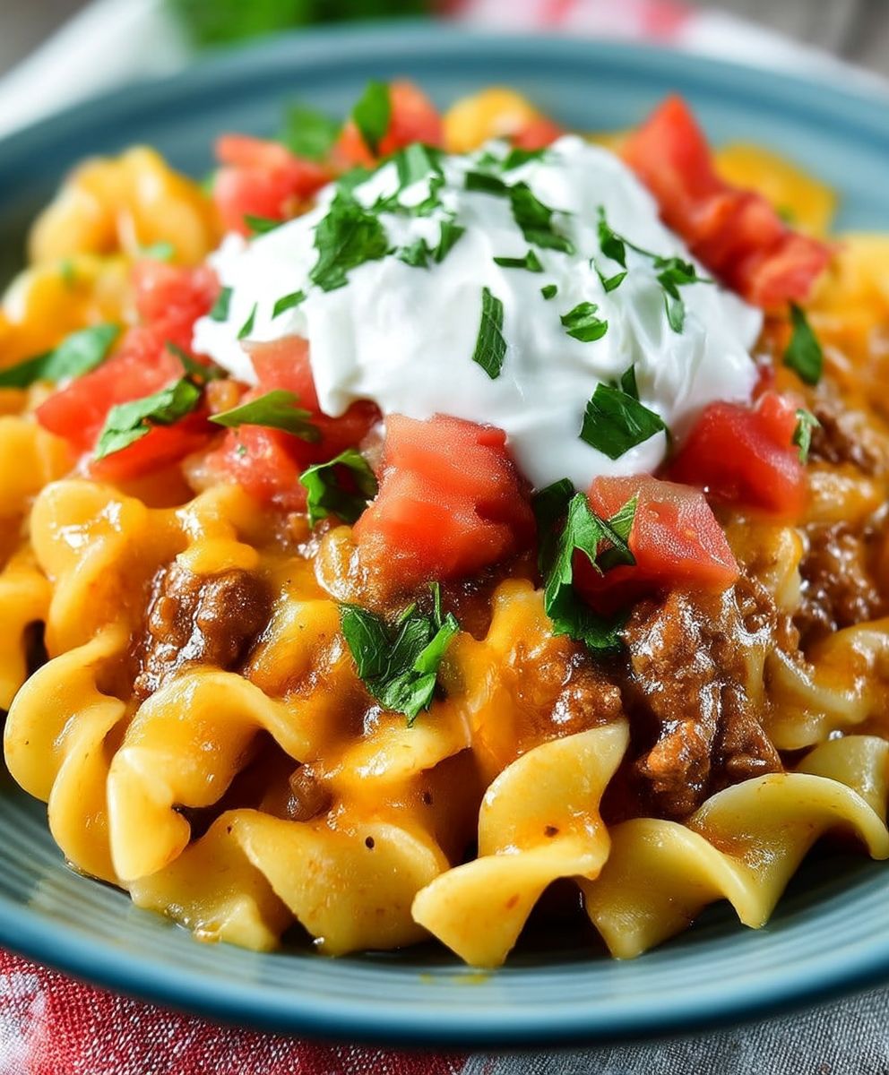 Taco Pasta Instant Pot