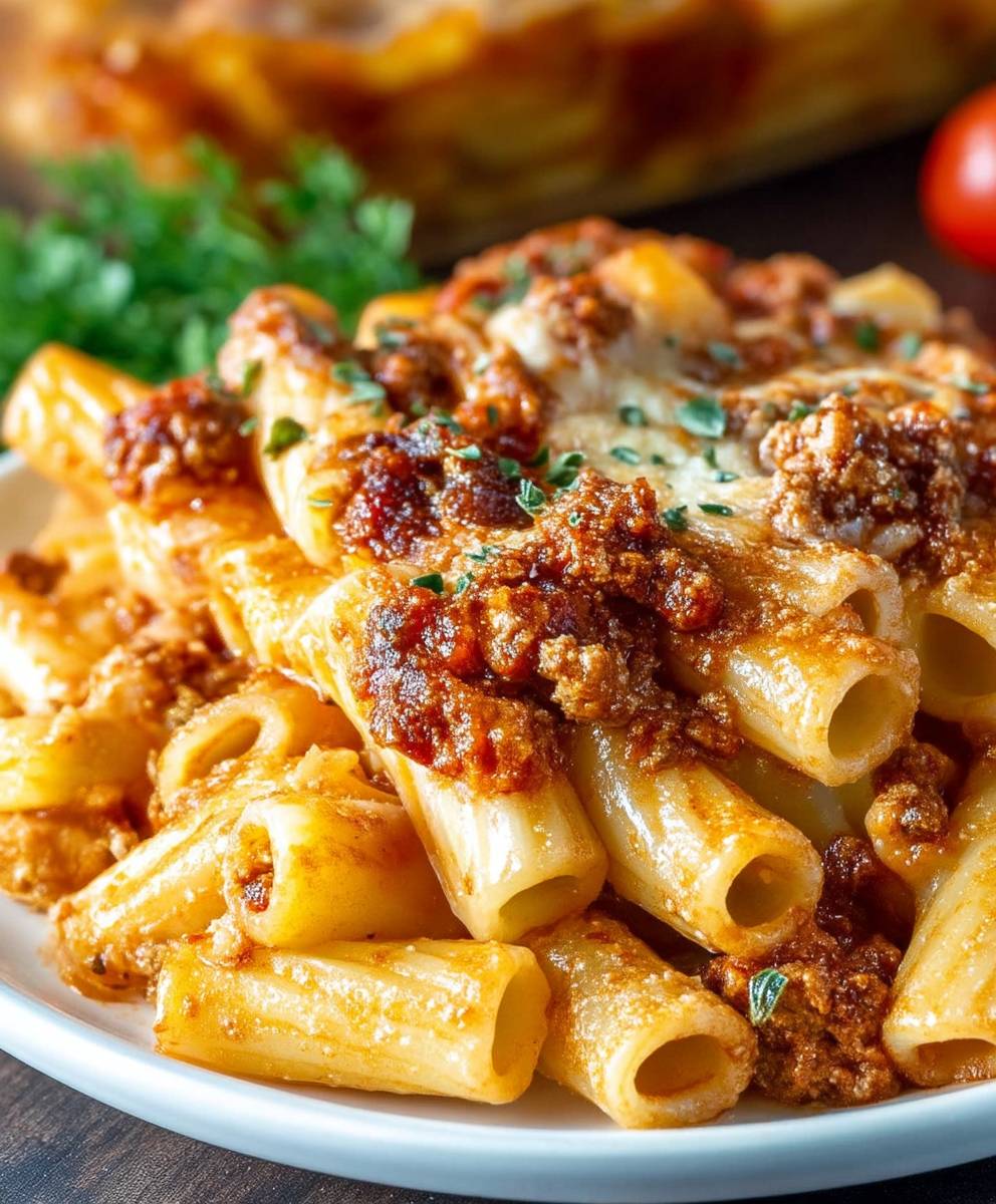 Baked Ziti Weeknight Dinner