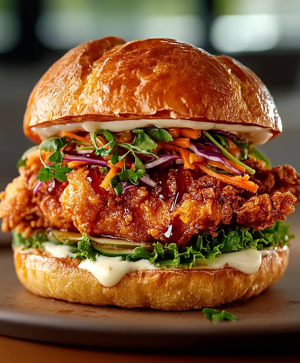 Thai Fried Chicken Sandwich