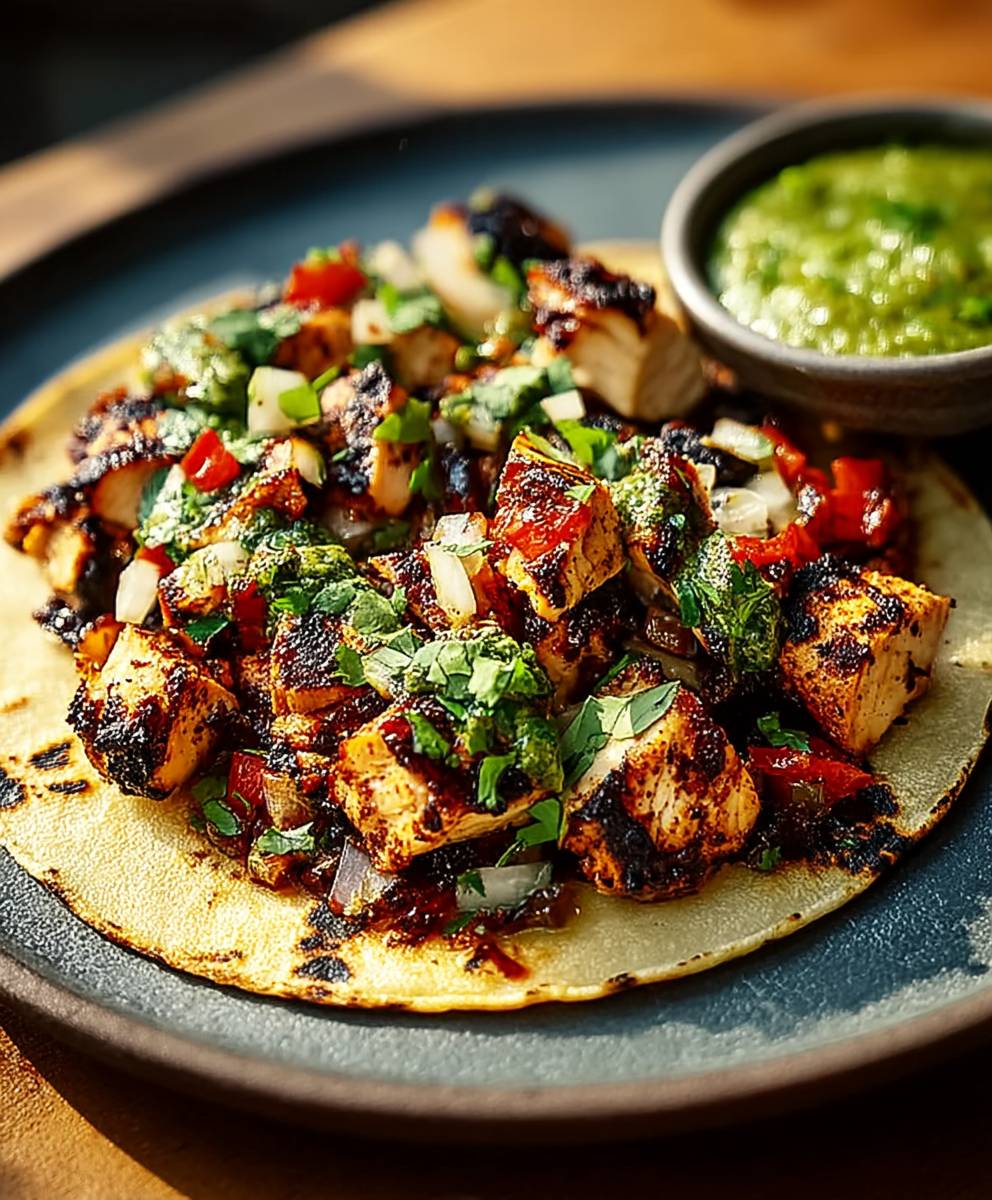 Grilled Chicken Tacos