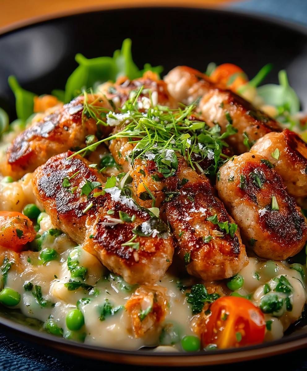 Creamy Chicken Sausage Skillet