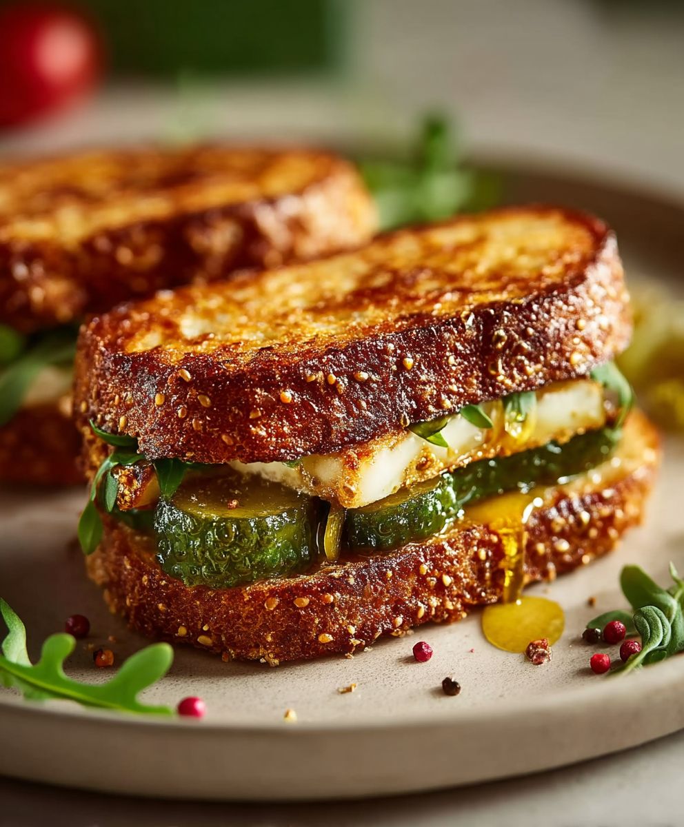 Low Carb Pickle Sandwich