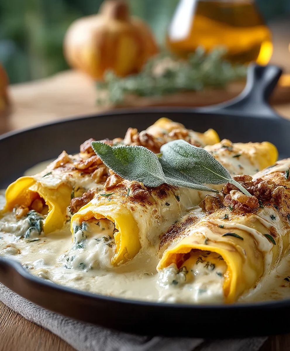 Butternut Squash Cannelloni