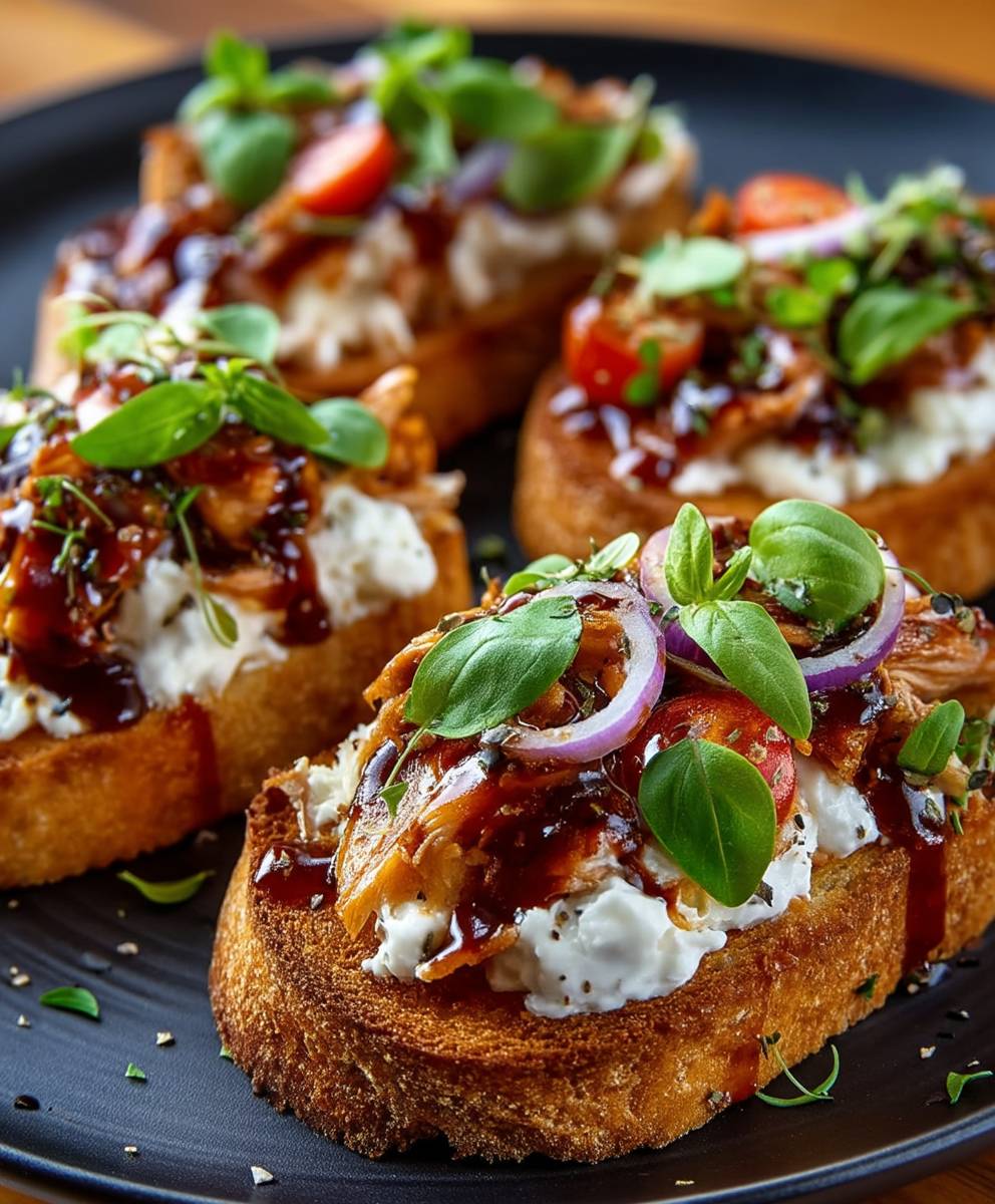 BBQ Texas Toast Pizza