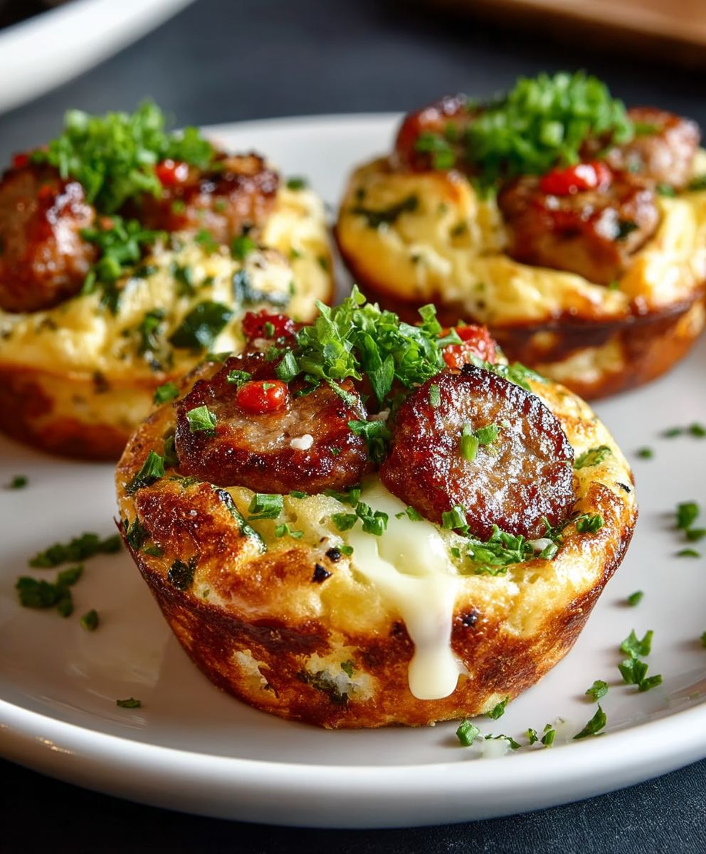 Sausage egg muffins