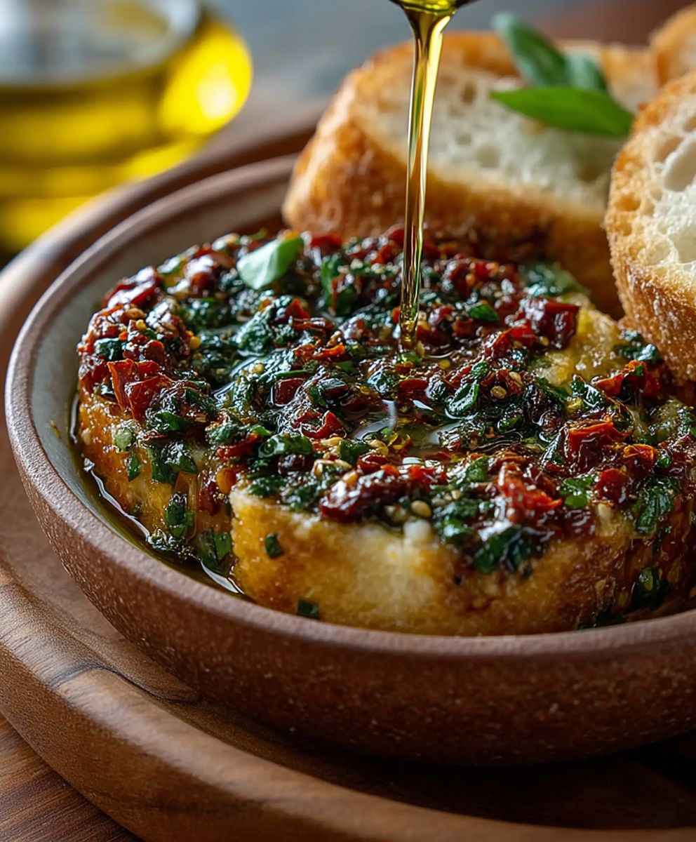 Sun Dried Tomato Bread Dip