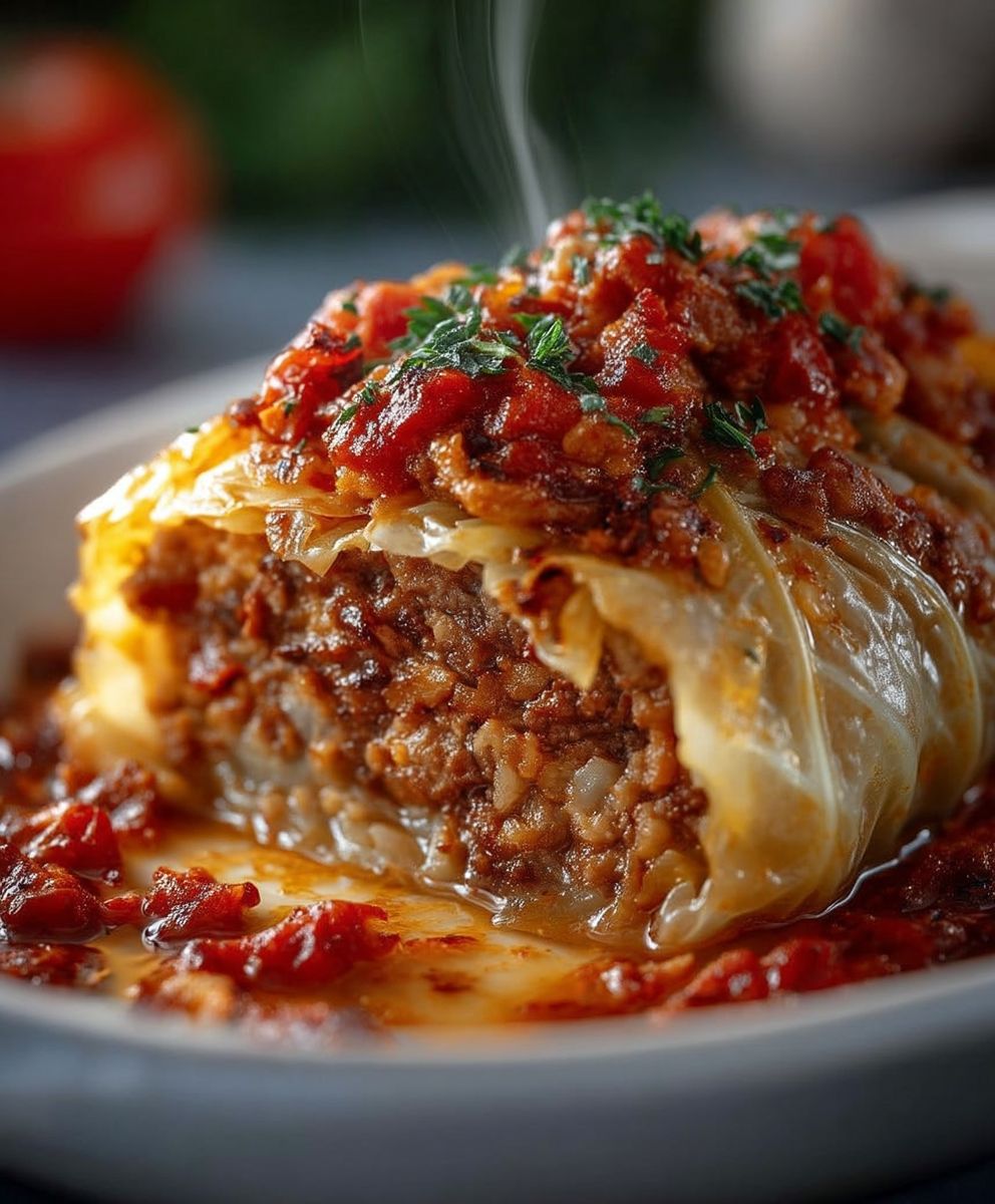 Stuffed Cabbage Roll Casserole