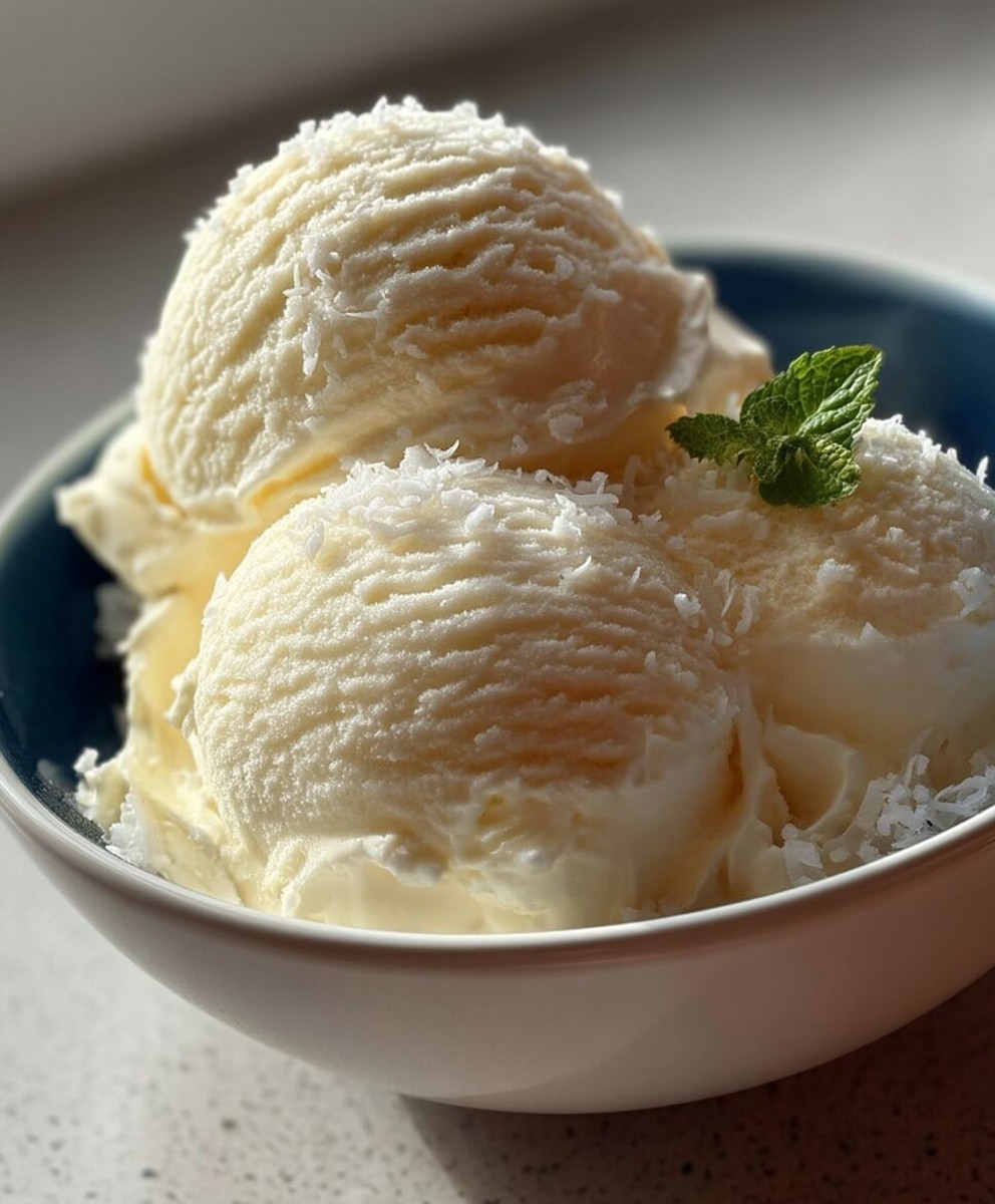 Coconut Milk Ice Cream