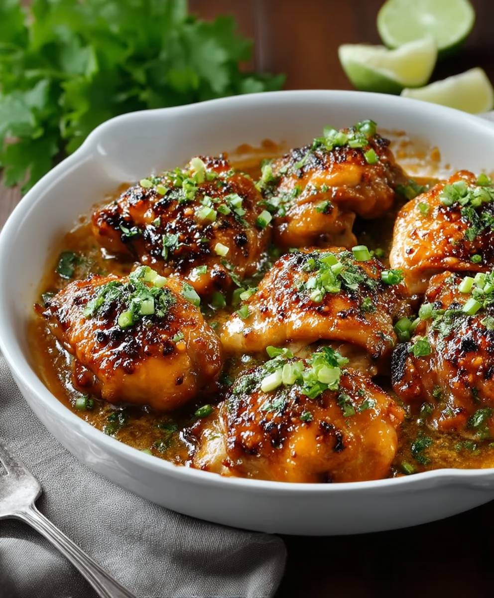 Bang Bang Chicken Thighs