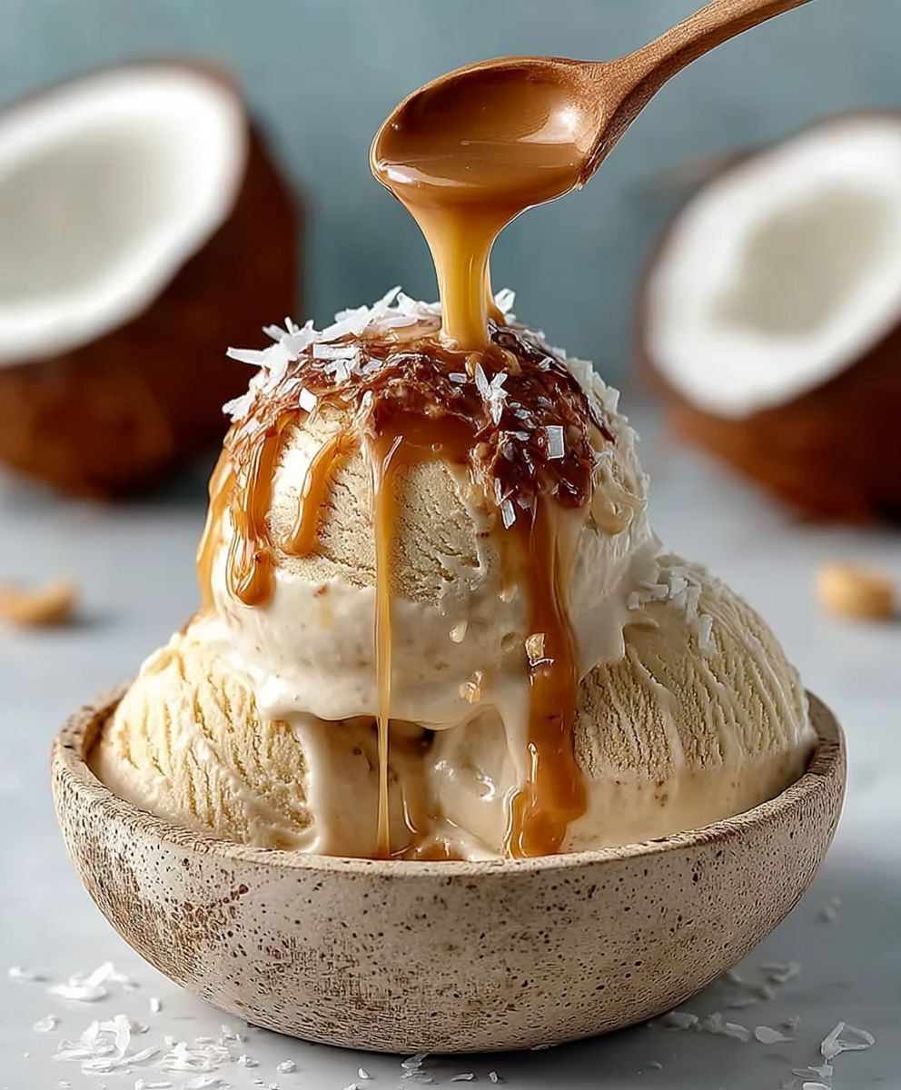 Peanut Butter Banana Ice Cream