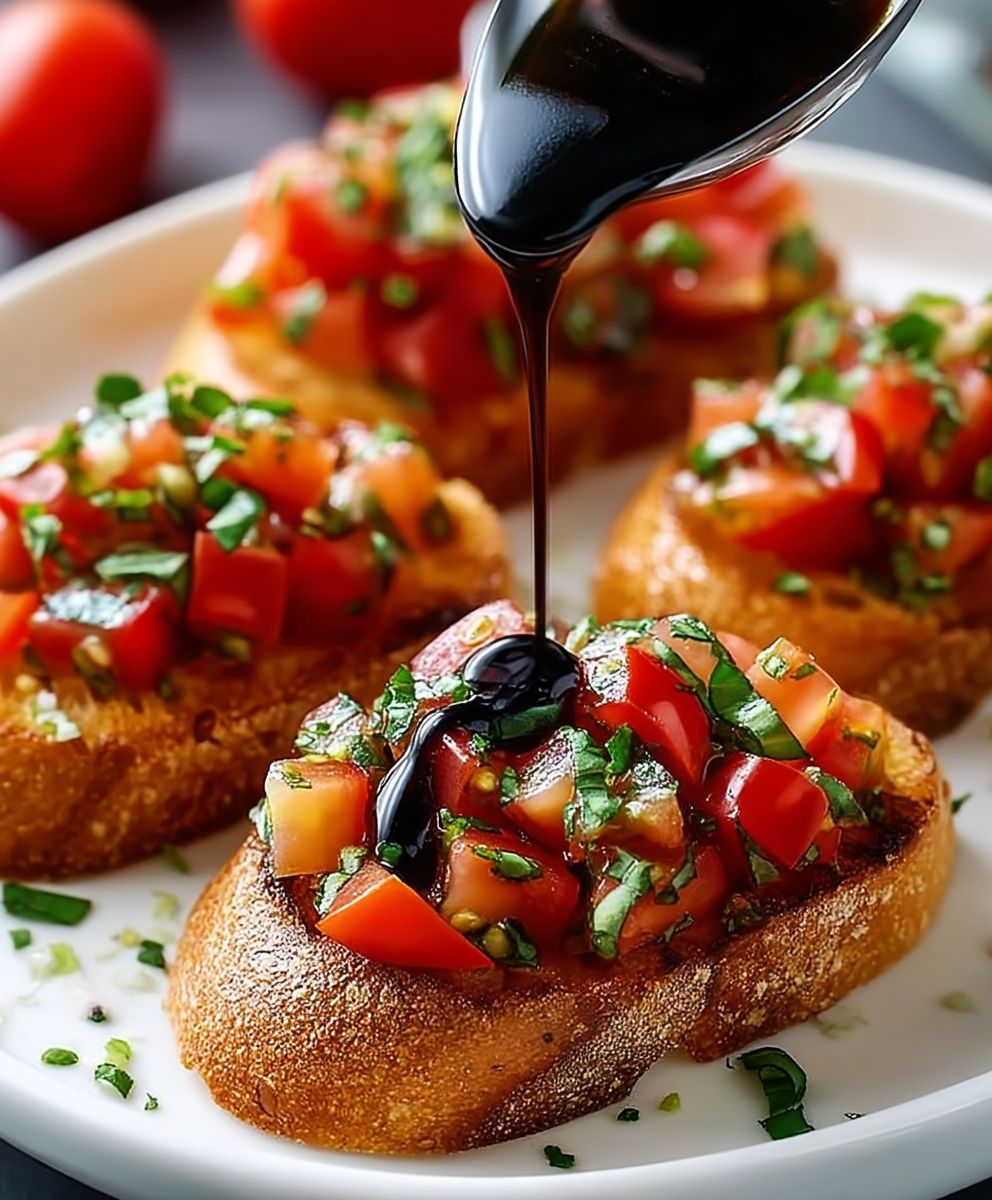 Tomato Basil Bruschetta